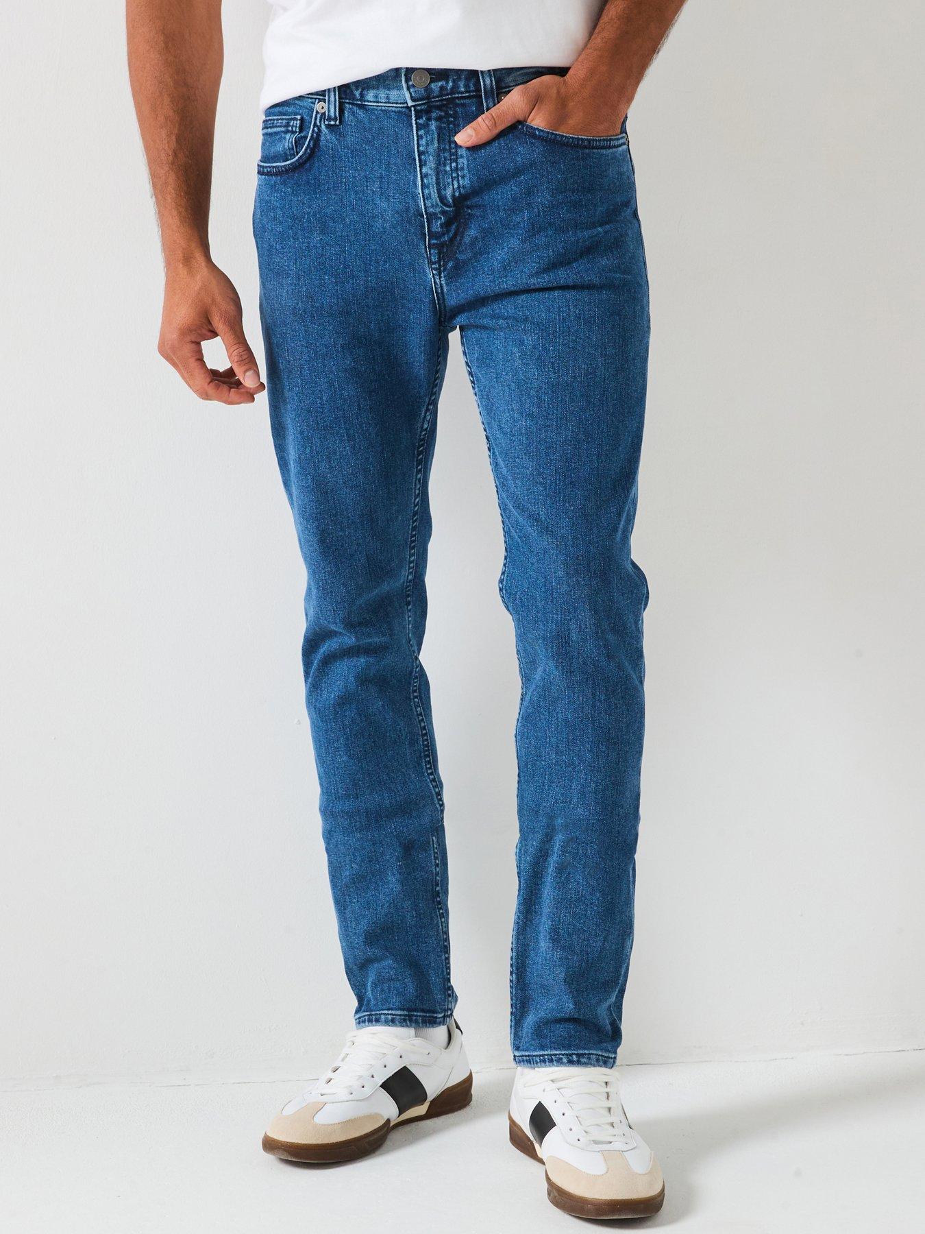 undefined Delaware Slim Fit Jeans - Mid Wash