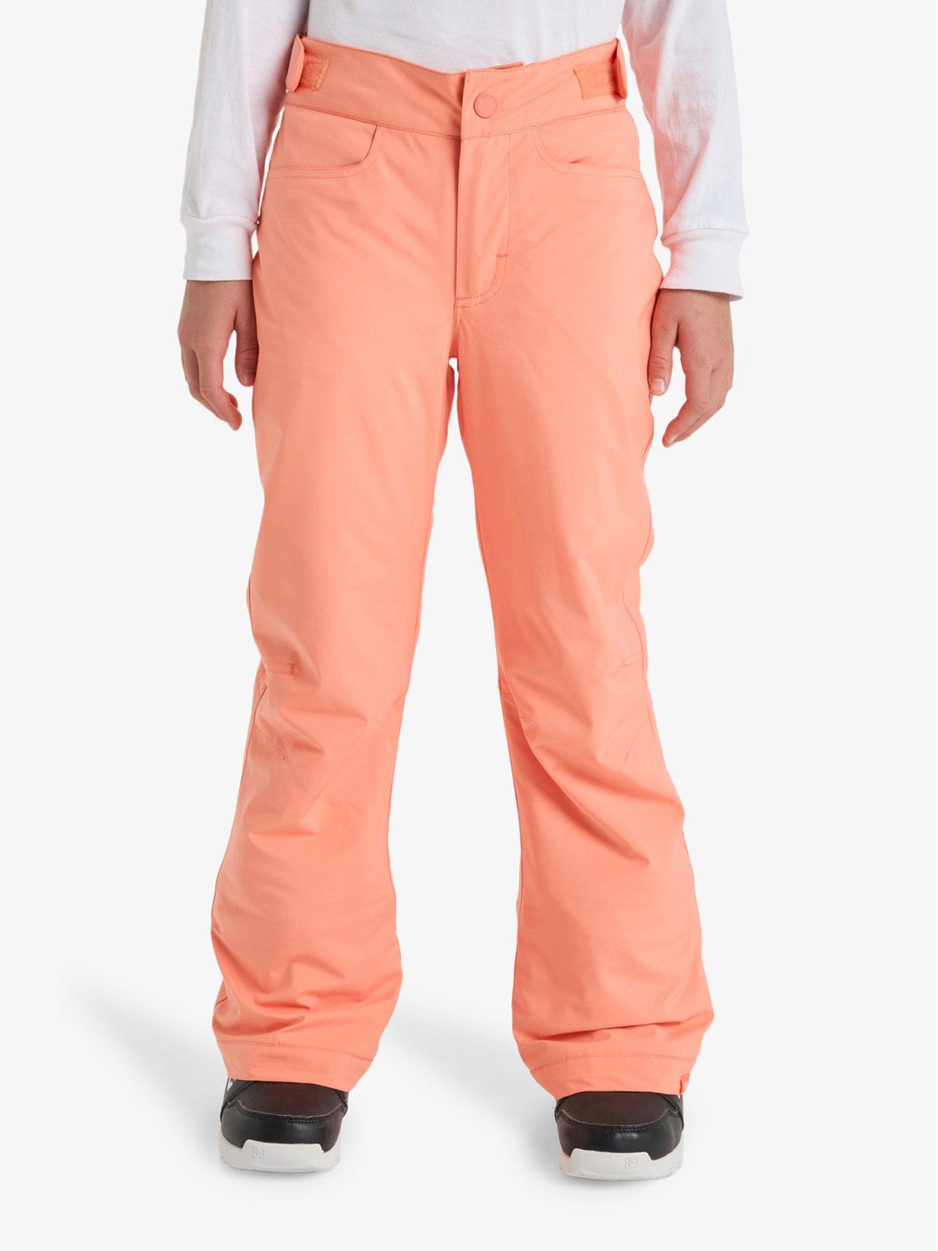 Roxy Junior Girls Skiing Backyard Pants - Pink