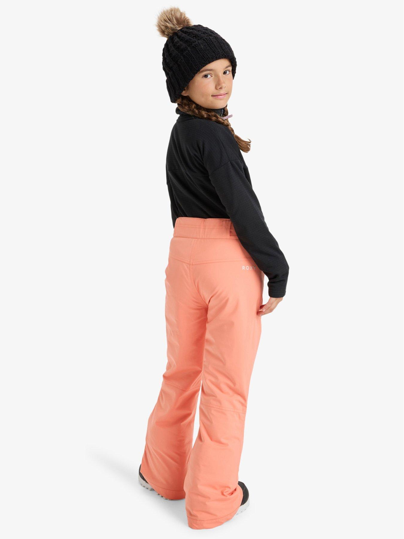 Image 2 of 5 of Roxy Junior Girls Skiing Backyard Pants - Pink