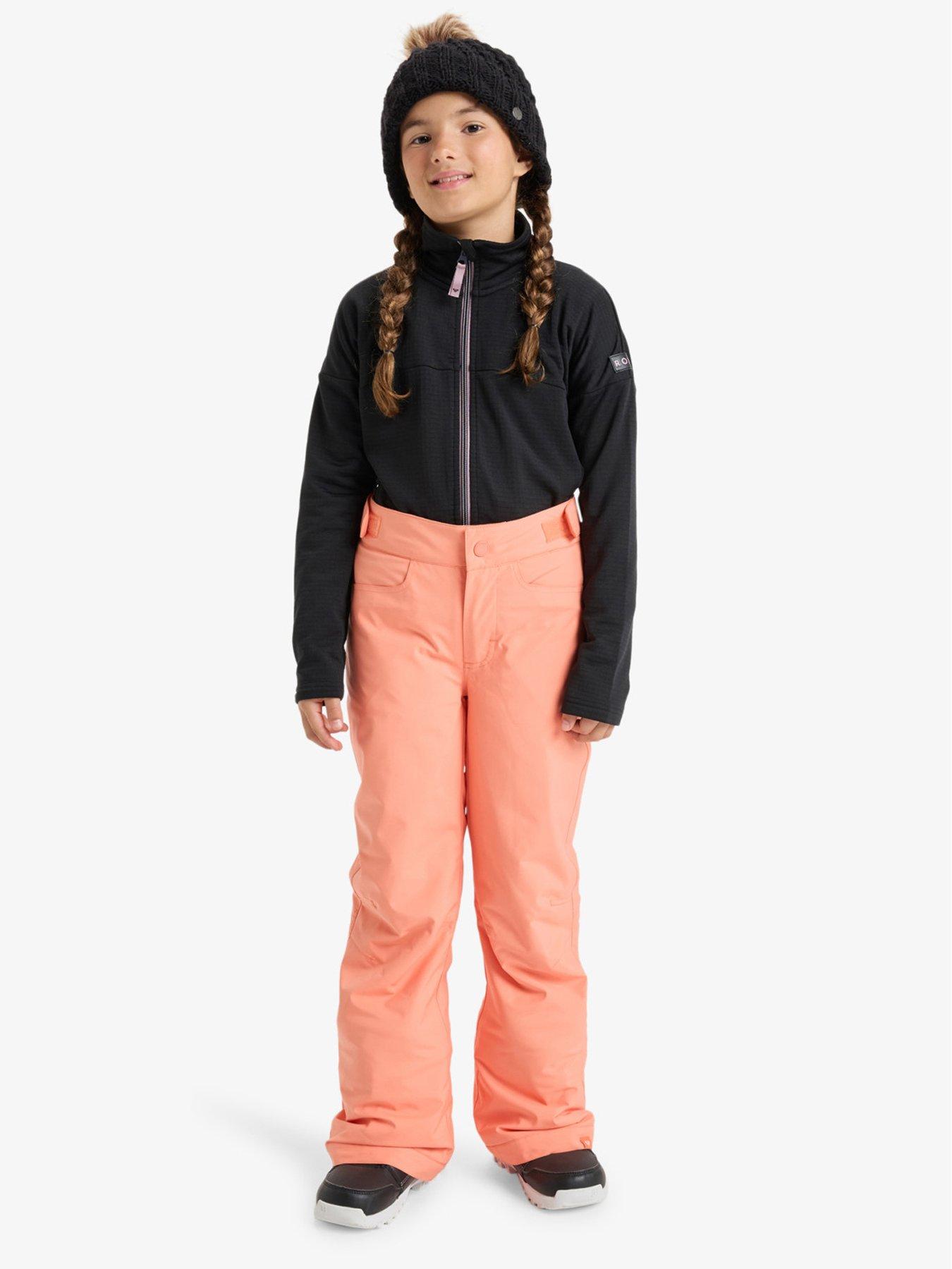 Image 3 of 5 of Roxy Junior Girls Skiing Backyard Pants - Pink
