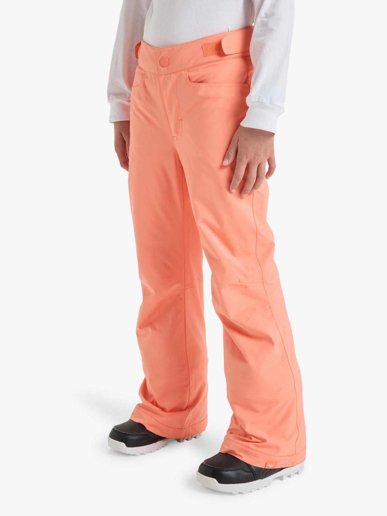 Image 4 of 5 of Roxy Junior Girls Skiing Backyard Pants - Pink