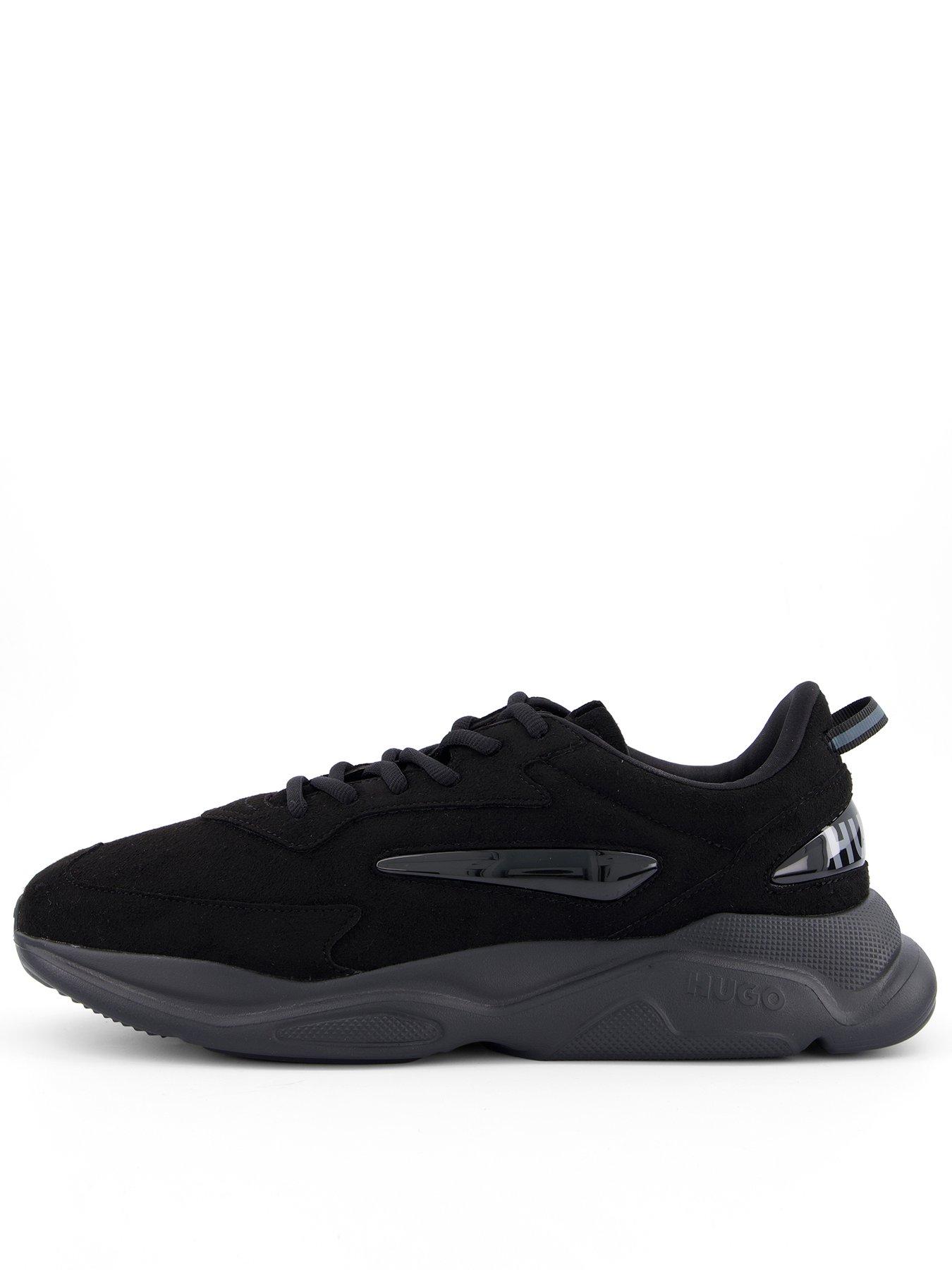 hugo-leon-bubble-runner-trainers-black