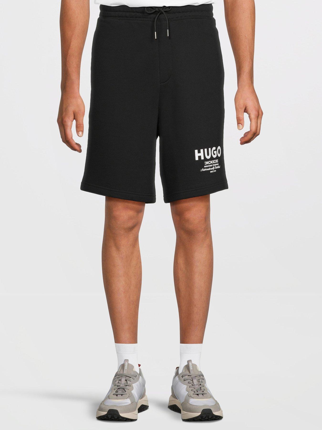 hugo-nomario-oversized-international-logo-jersey-shorts-black