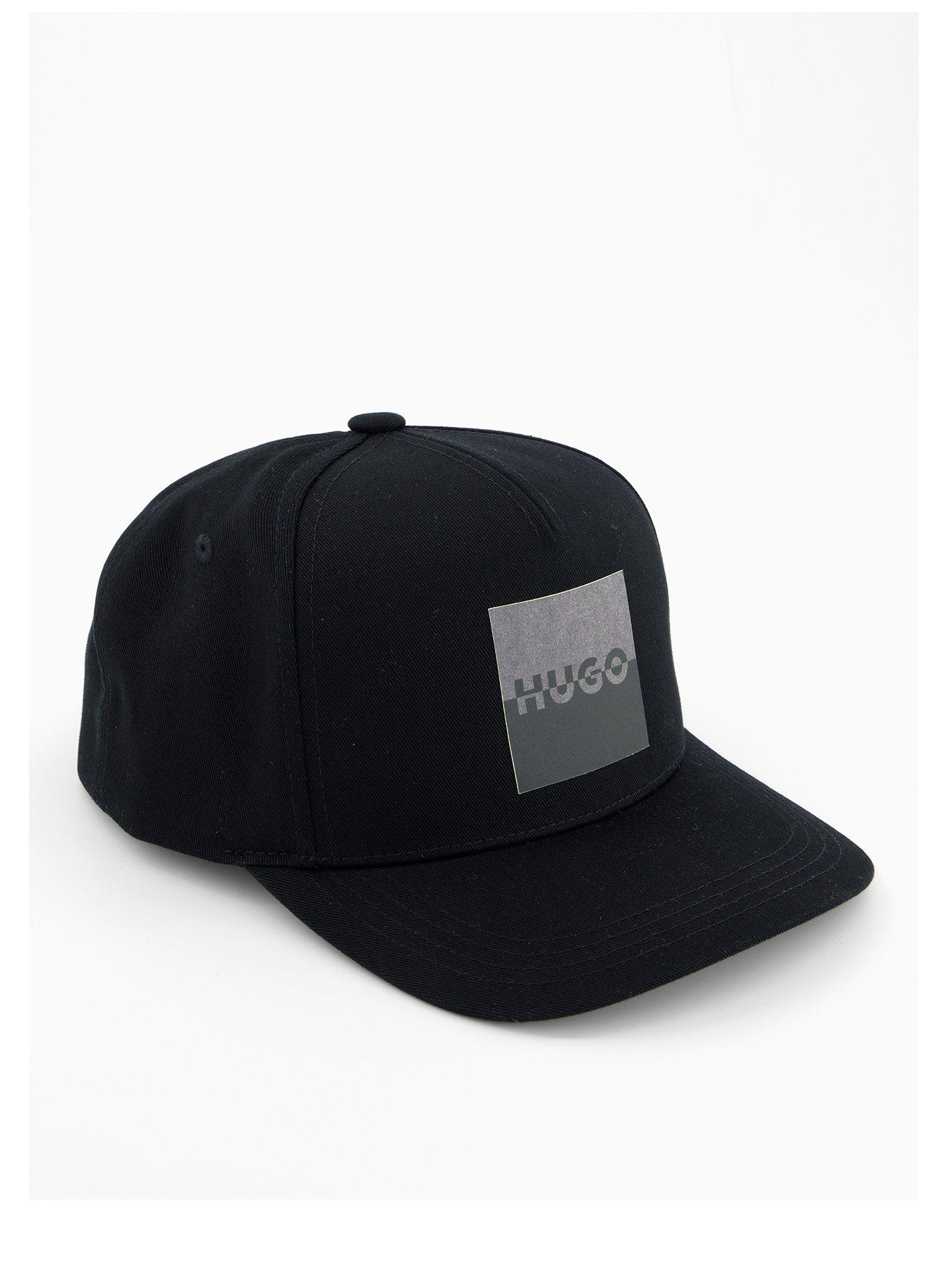 undefined Marsel Split Logo Baseball Cap - Black
