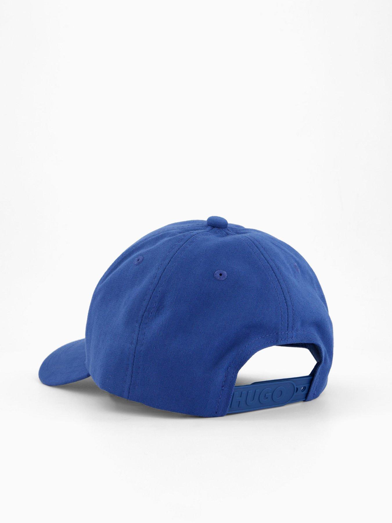 Image 4 of 4 of HUGO Jude-Stacked Logo Cap - Blue