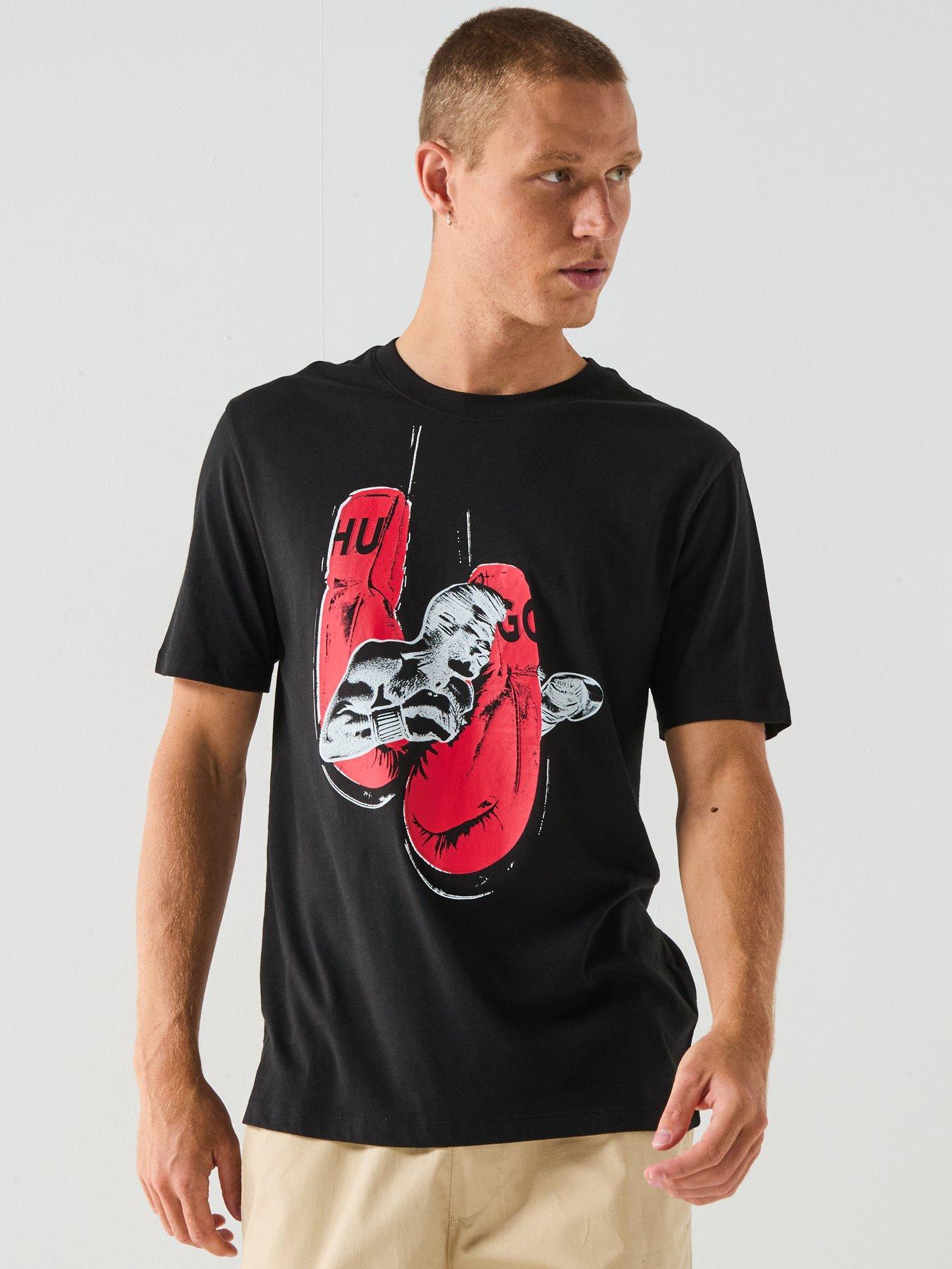 undefined Regular Fit Diboxer T-shirt - Black