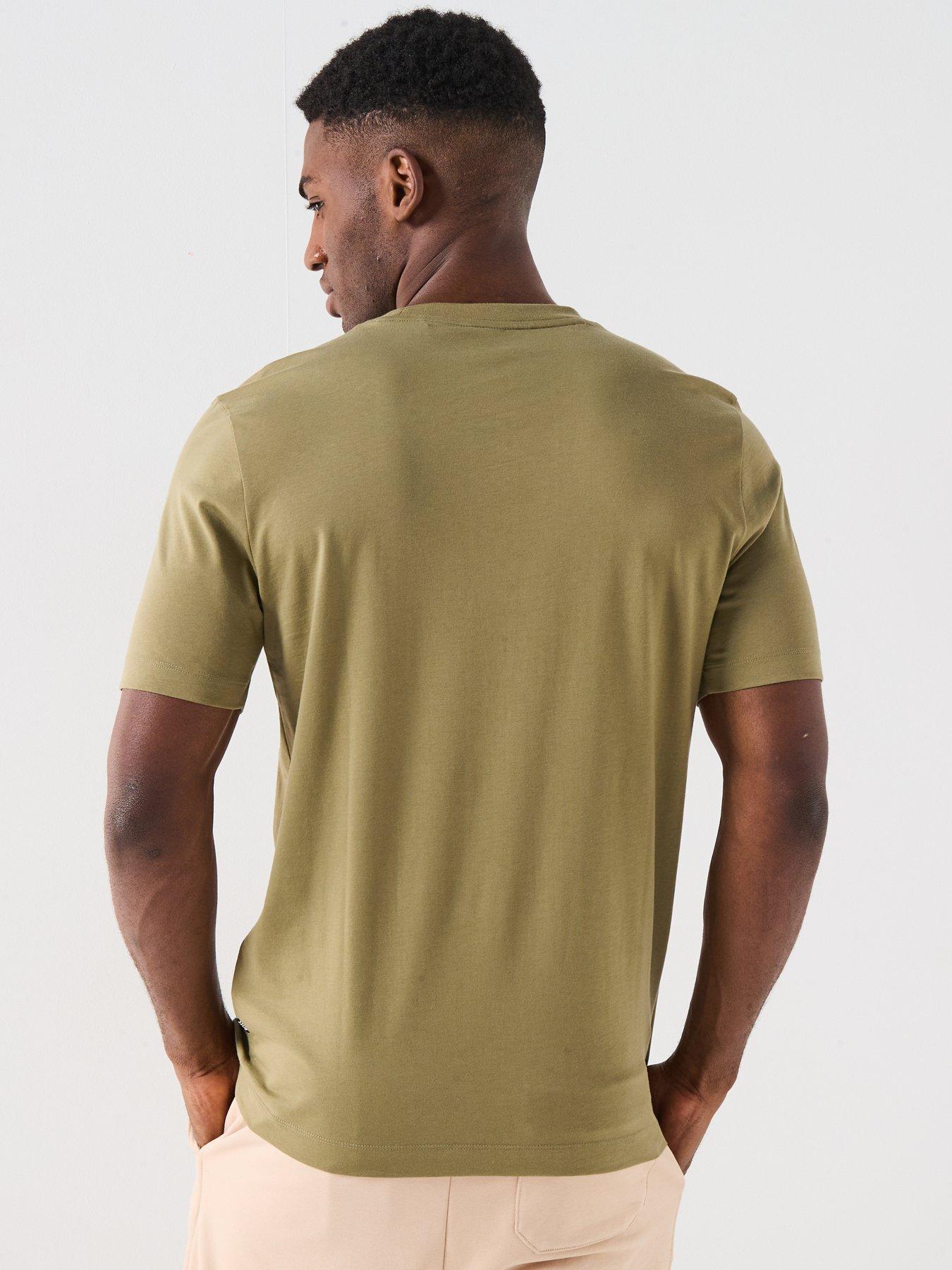 Image 2 of 6 of BOSS Thompson 01 Regular Fit T-Shirt - Khaki