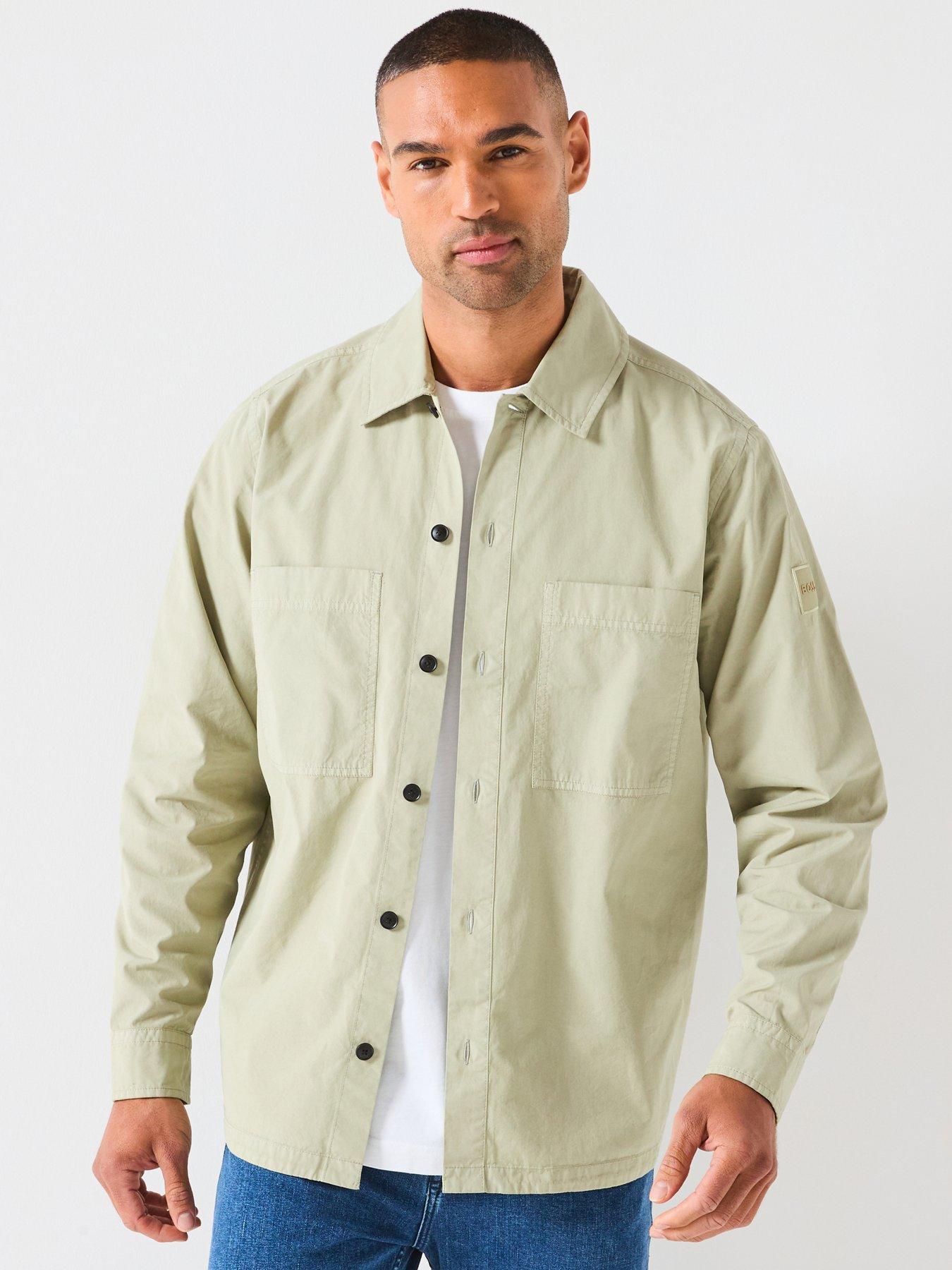 undefined Oversized Fit Shirt - Green