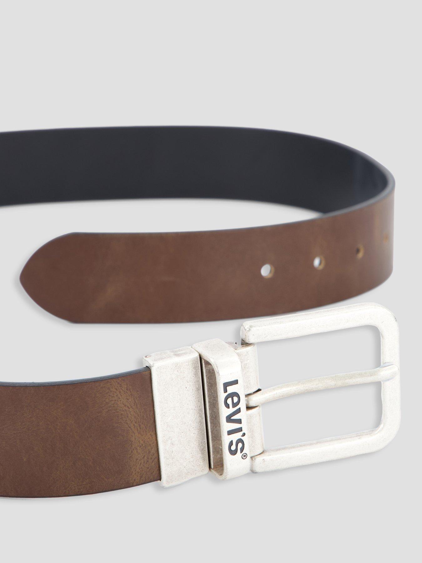  image of levis-reversible-core-leather-belt-black