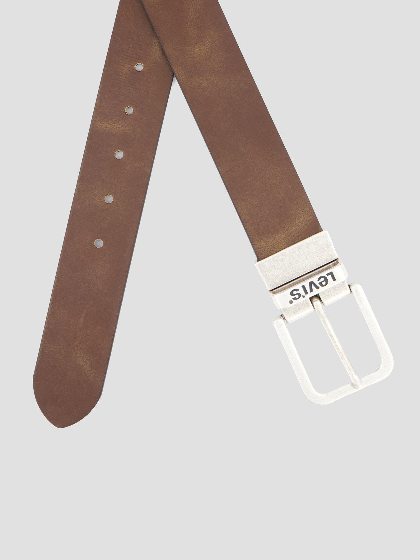  image of levis-reversible-core-leather-belt-black