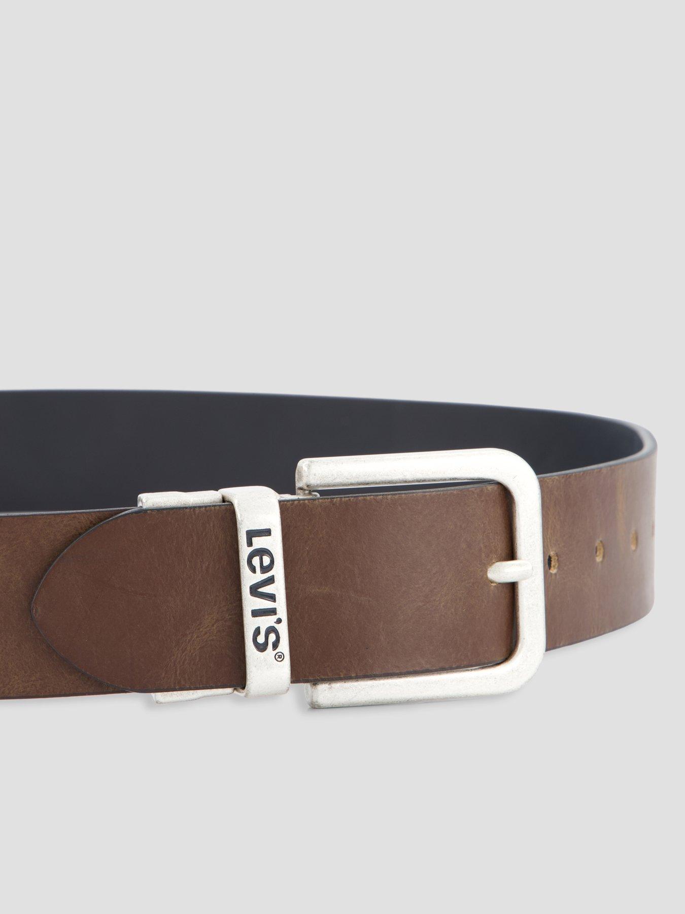  image of levis-reversible-core-leather-belt-black