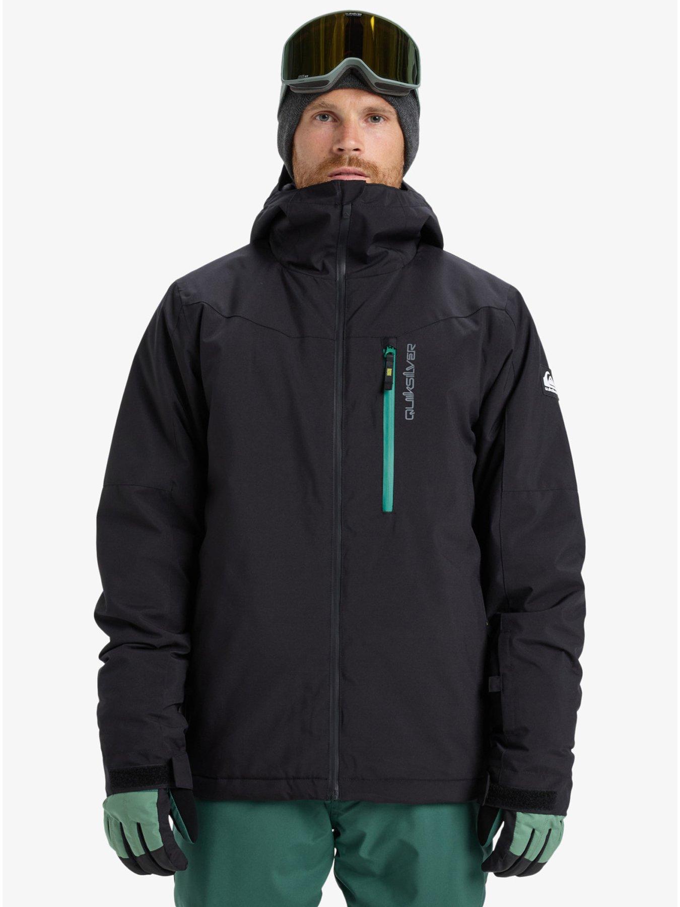 Quiksilver Mens Skiing Titano Jacket - Black