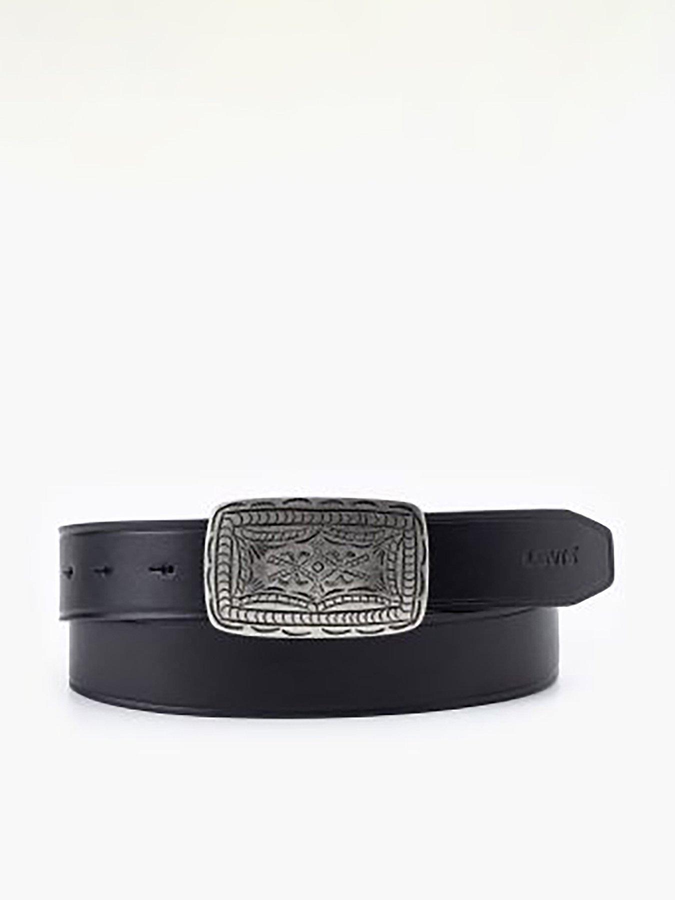levis-western-plaque-leather-belt