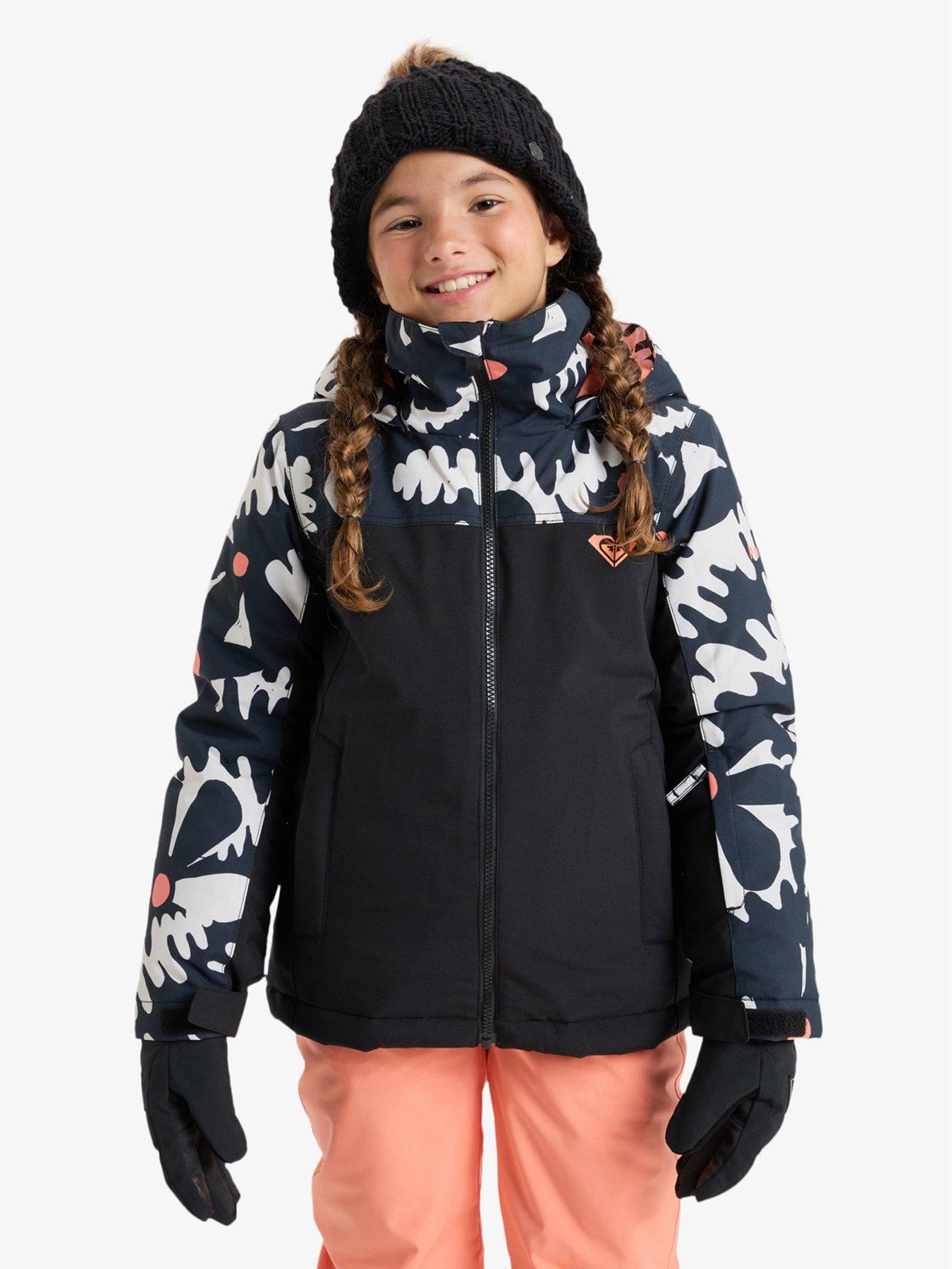 Roxy Junior Girls Skiing Galaxy Jacket - Black
