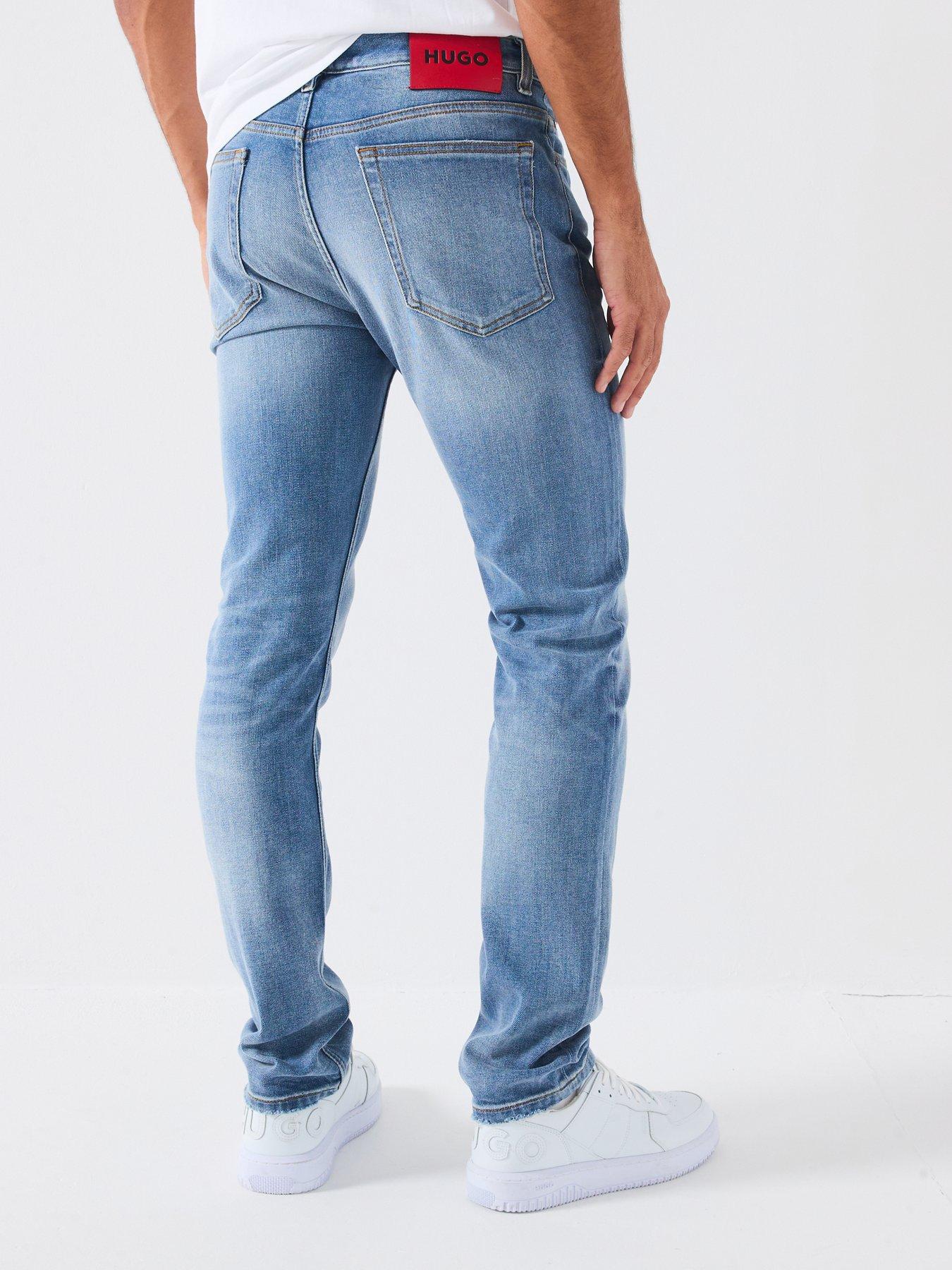 Image 2 of 6 of HUGO 708 Slim Fit Jeans - Light Wash