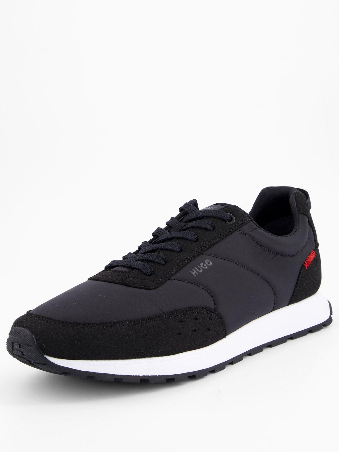 Image 2 of 7 of HUGO Icelin Nylon Runner Trainers - Black