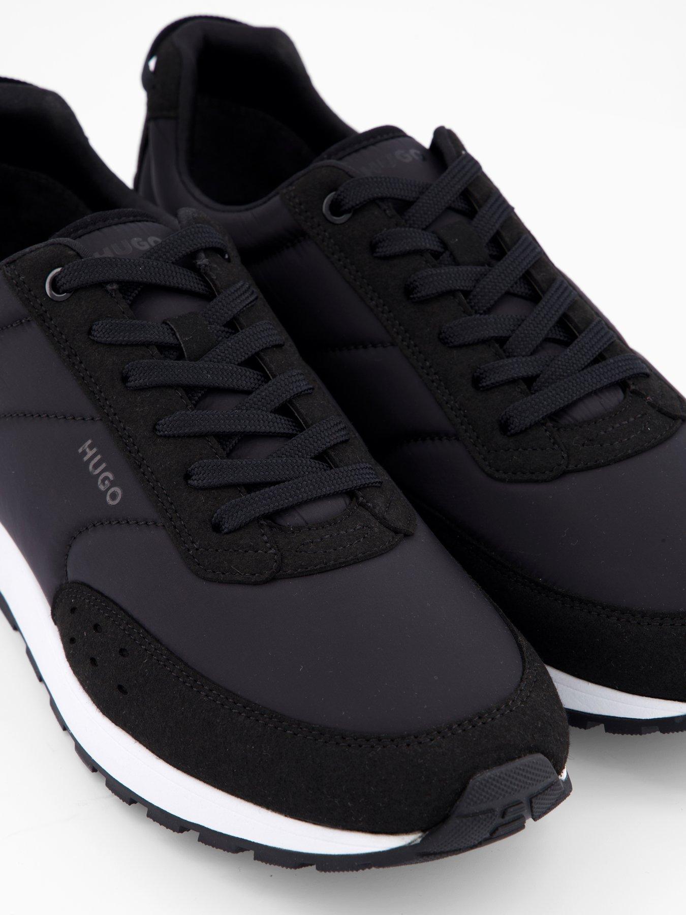 Image 6 of 7 of HUGO Icelin Nylon Runner Trainers - Black