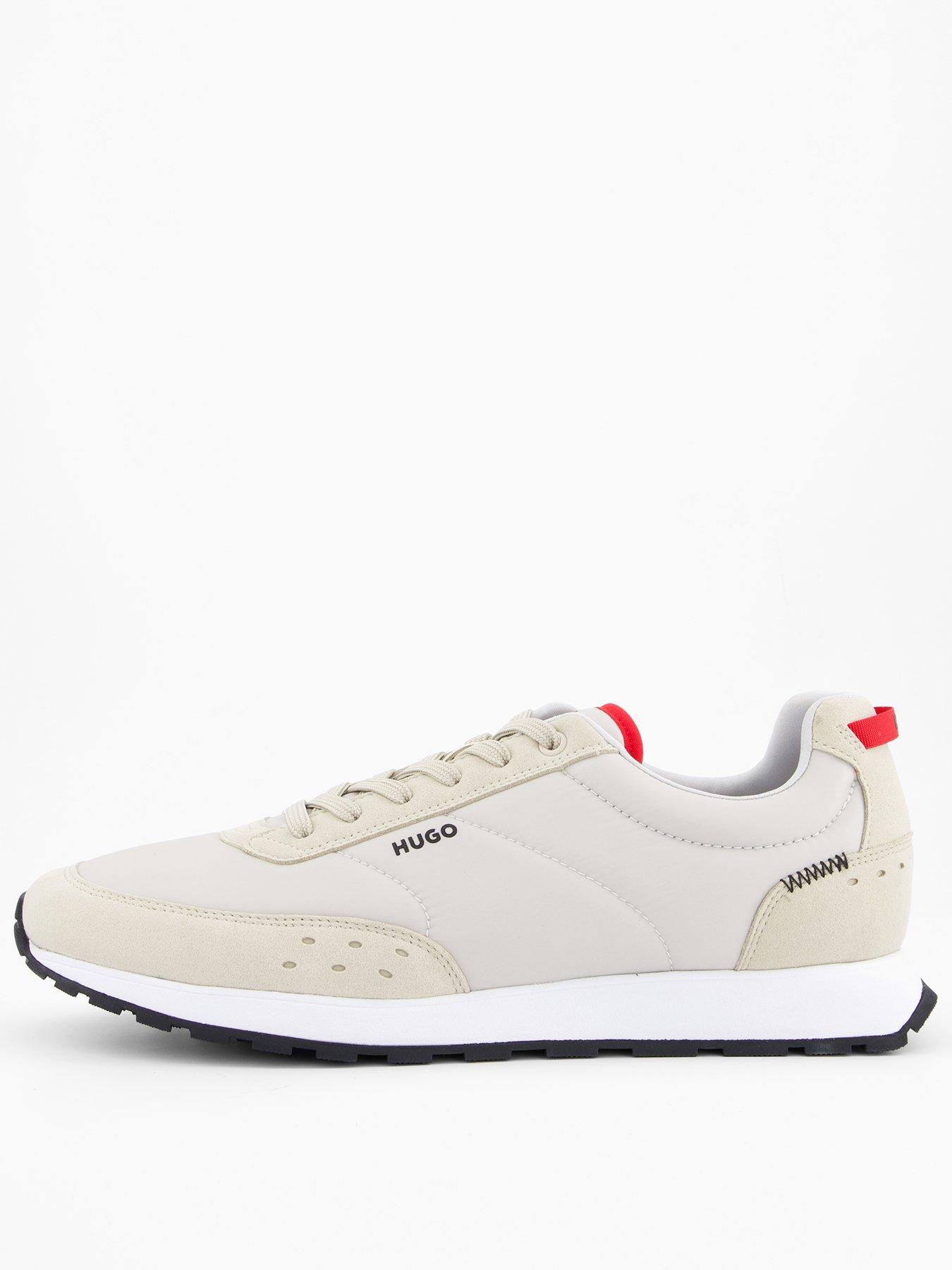 HUGO Icelin Nylon Runner Trainers - Beige