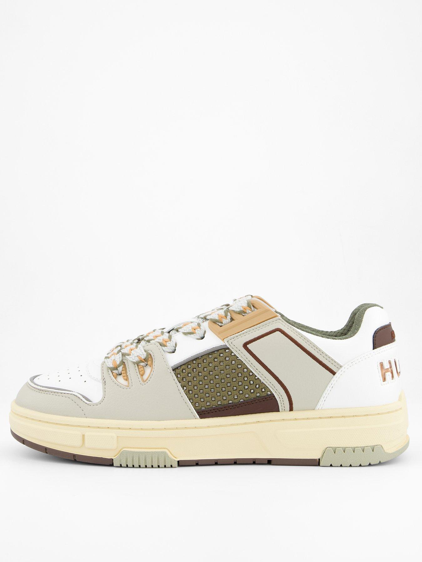 Image 1 of 7 of HUGO Yarrow Chunky Trainers - White