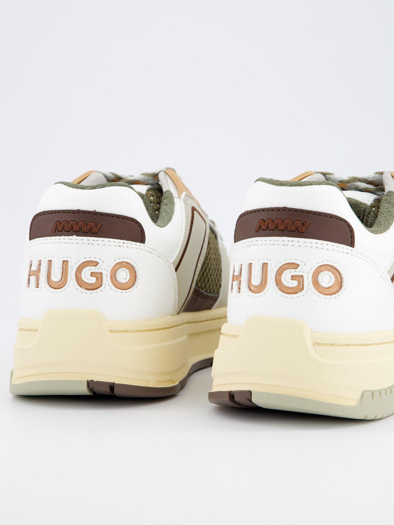 Image 6 of 7 of HUGO Yarrow Chunky Trainers - White