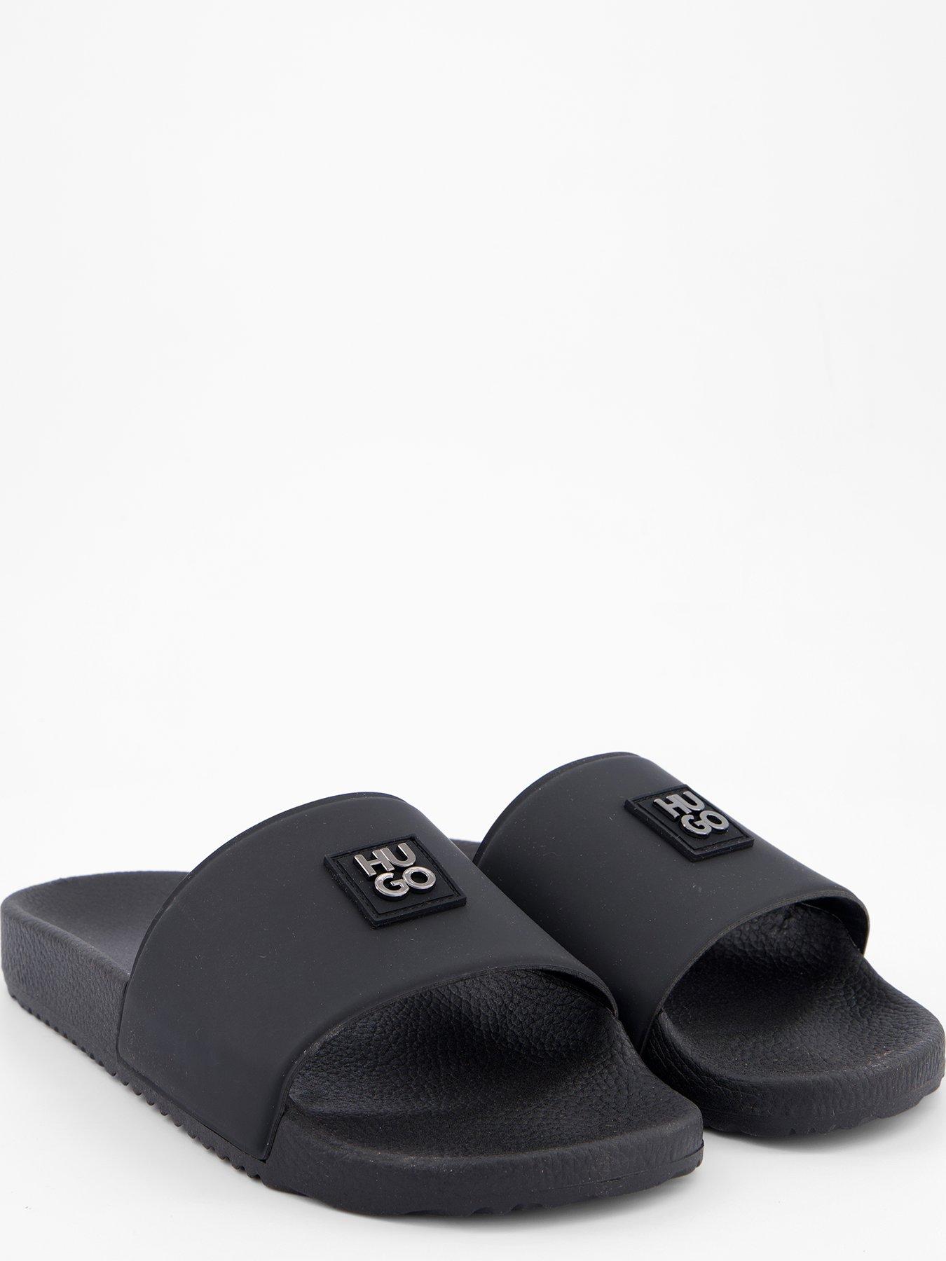 Image 4 of 6 of HUGO Timein Stacked Logo Slider - Black