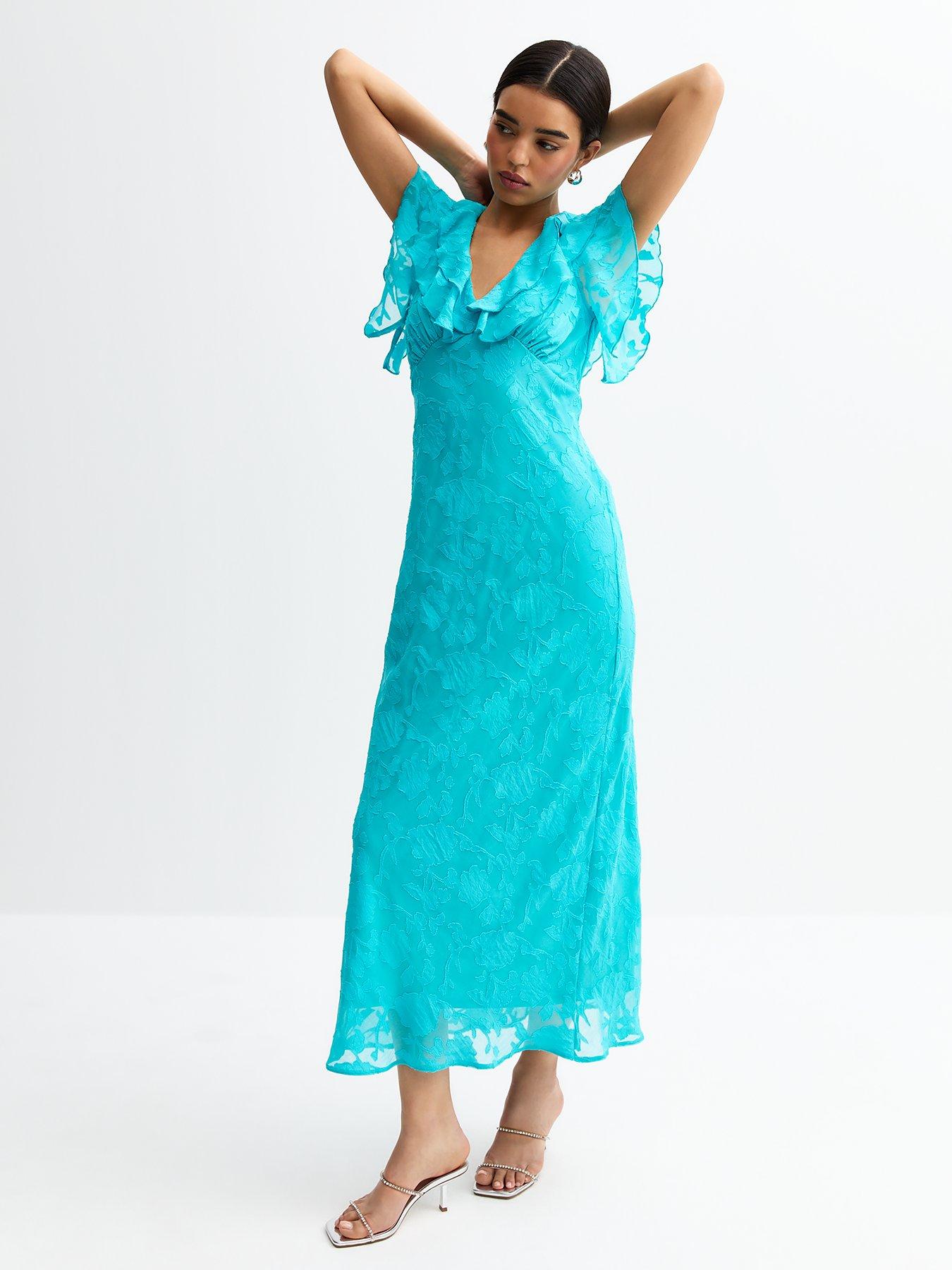 new-look-floral-ruffle-trimmed-midi-dress-bright-blue