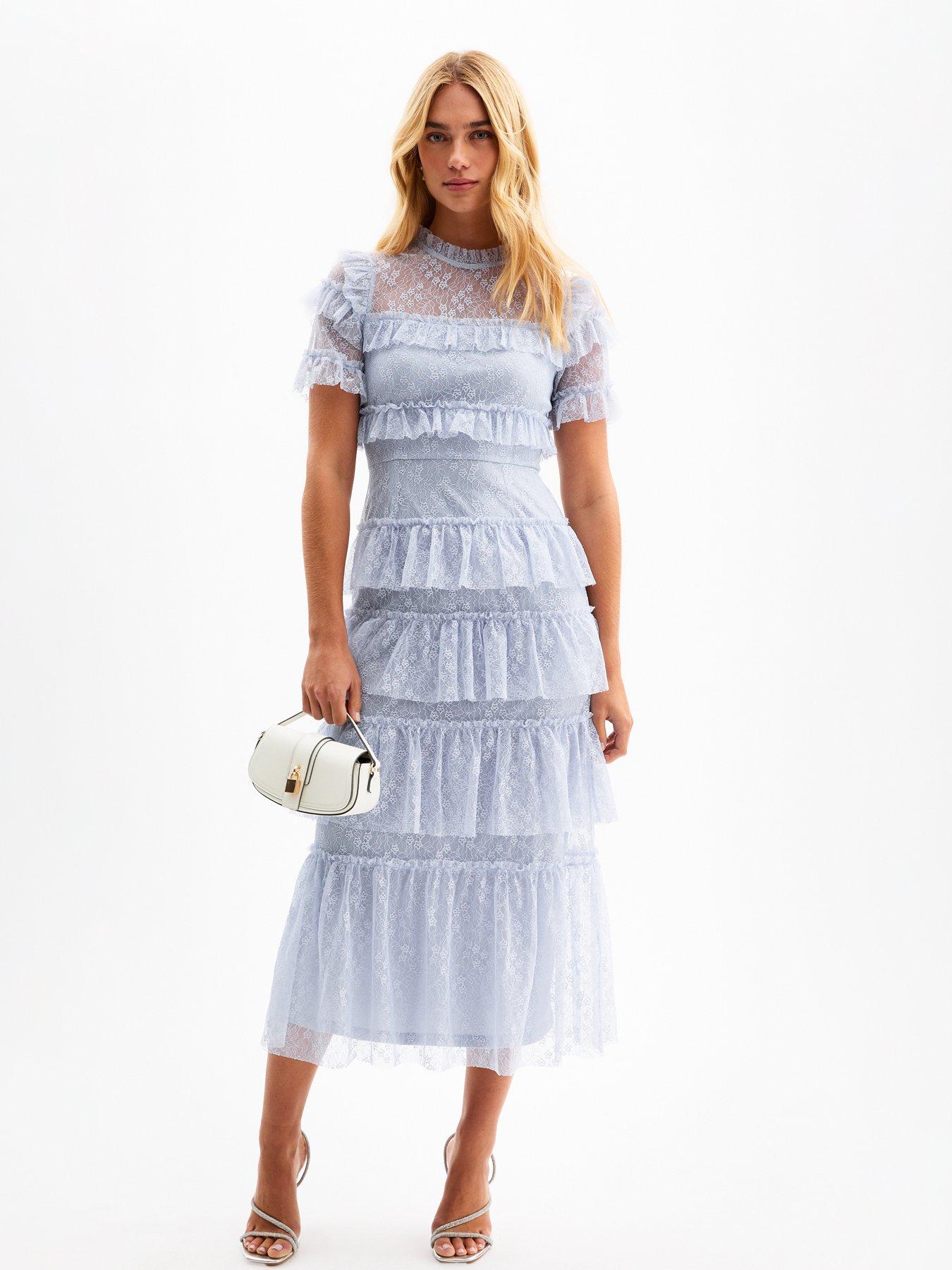 halter dress with keyhole Lara Women's Halter Neck Dress with Keyhole
