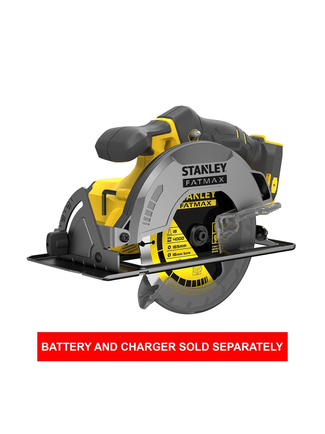 Stanley FatMax 18V STANLEY FATMAX V20 Cordless Circular Saw (Tool Only) SFMCS500B-XJ