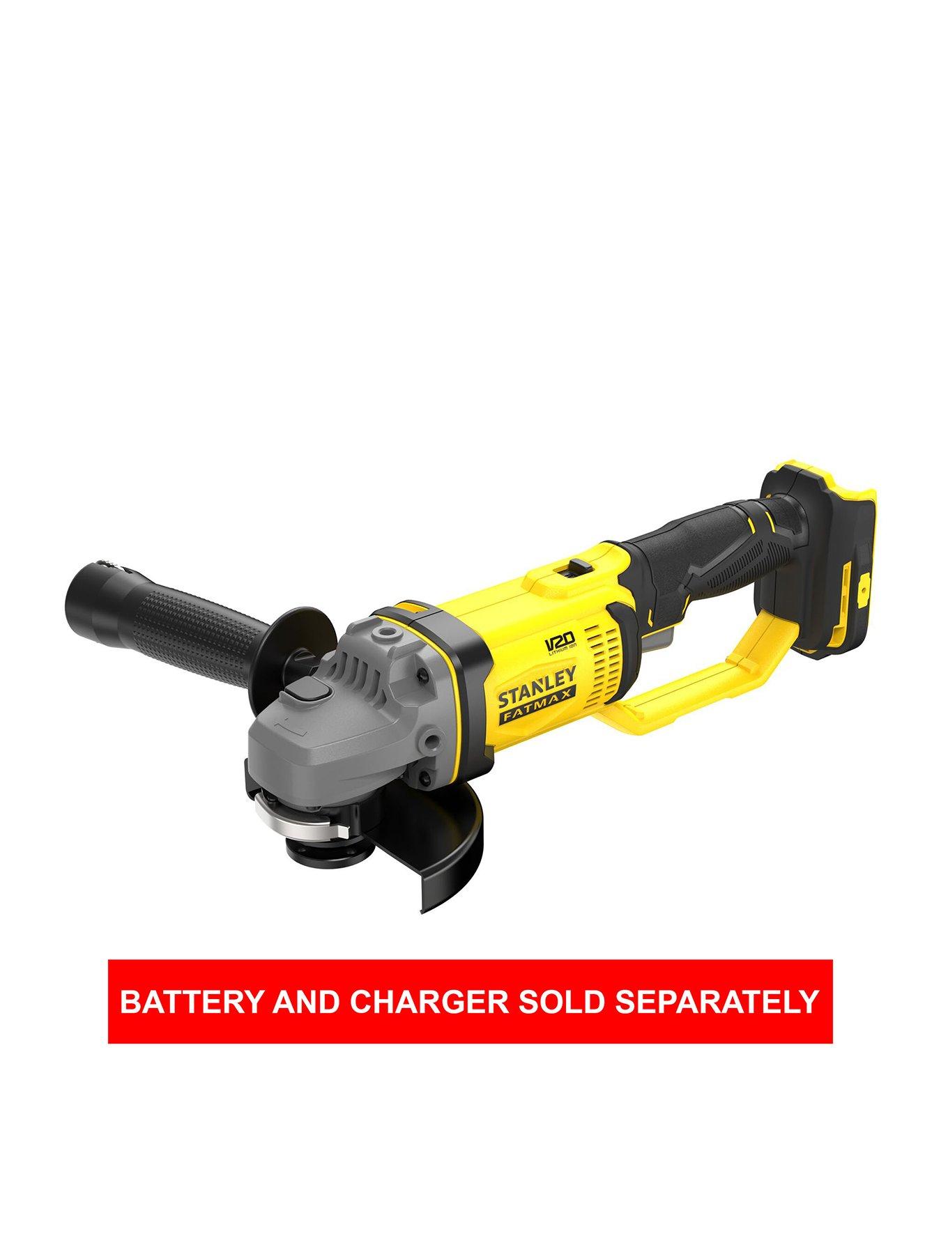 Stanley FatMax 18V STANLEY FATMAX V20 Cordless Angle Grinder (Tool Only) SFMCG400B-XJ