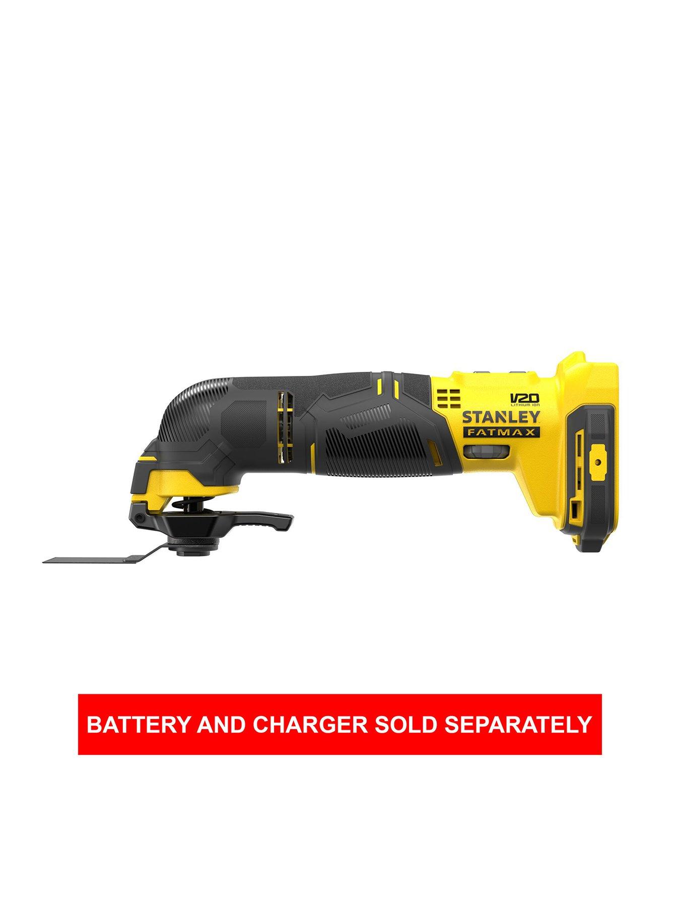 Image 1 of 8 of Stanley FatMax 18V STANLEY FATMAX V20 Cordless Multi Material Cutting Tool (Tool Only) SFMCE500B-XJ