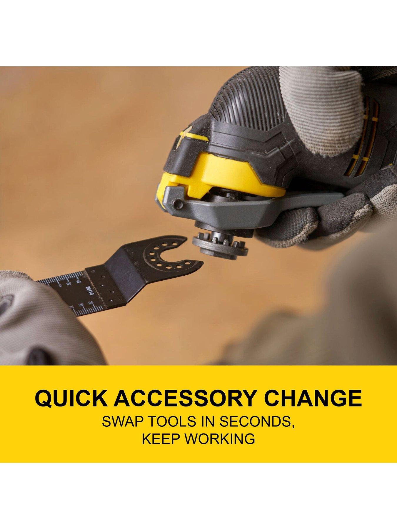 Image 5 of 8 of Stanley FatMax 18V STANLEY FATMAX V20 Cordless Multi Material Cutting Tool (Tool Only) SFMCE500B-XJ