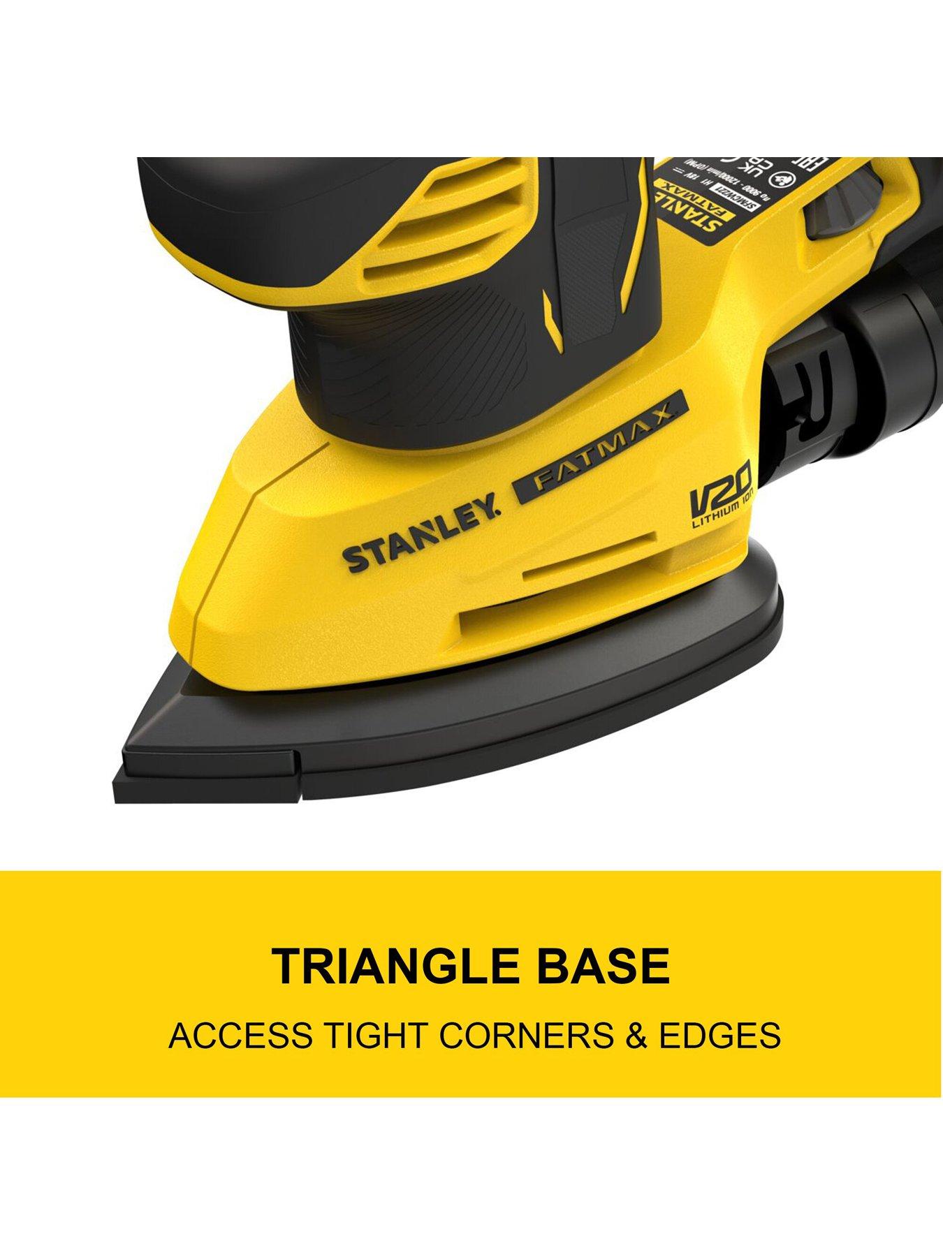 Image 3 of 6 of Stanley FatMax 18V STANLEY FATMAX V20 Cordless Detail Sander (Tool Only) SFMCW221B-XJ