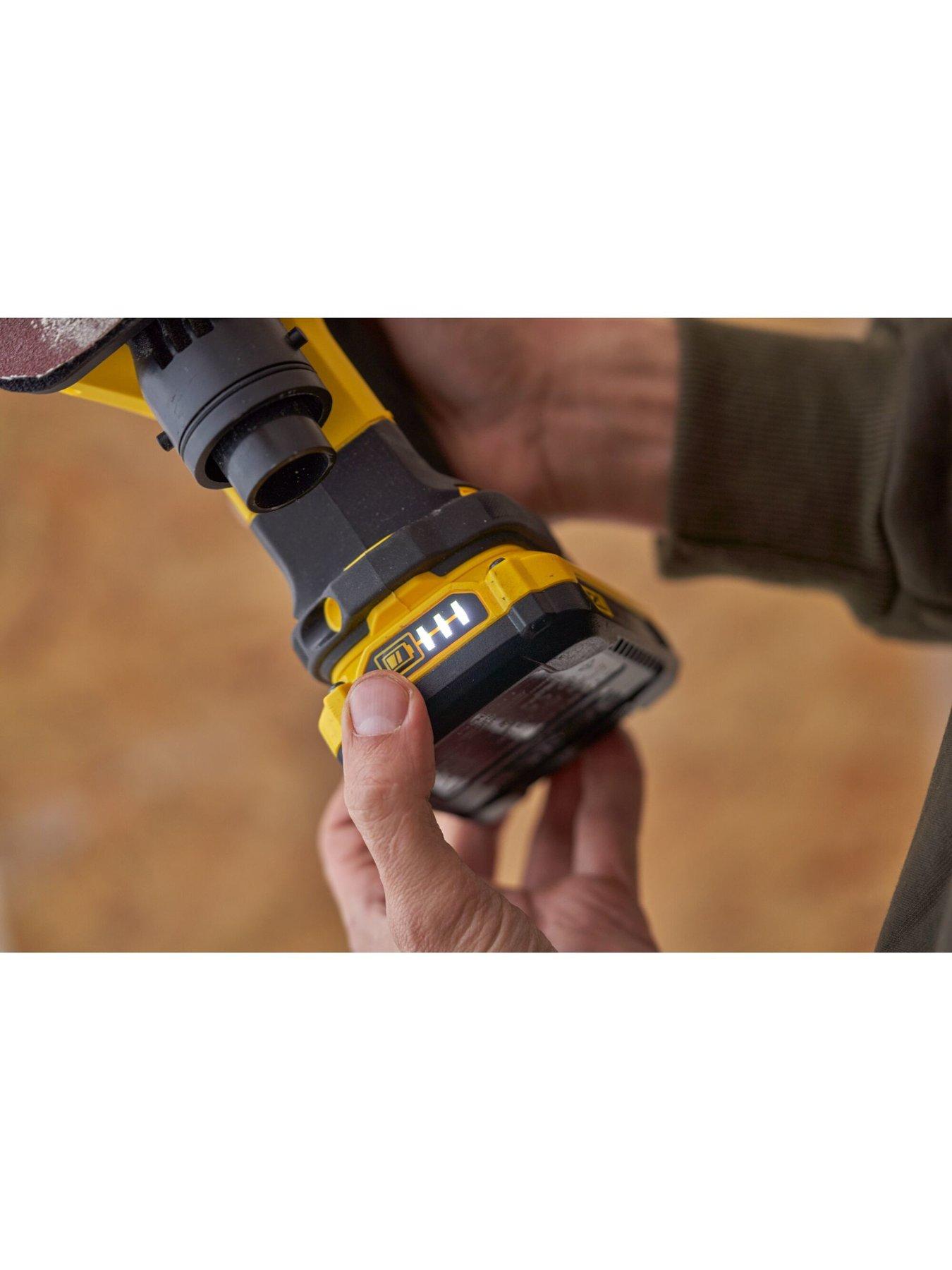  image of stanley-fatmax-18v-stanley-fatmax-v20-cordless-detail-sander-tool-only-sfmcw221b-xj