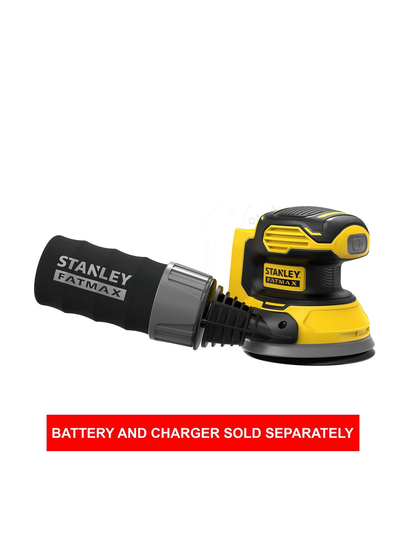 Image 1 of 7 of Stanley FatMax 18V STANLEY FATMAX V20 Cordless Random Orbit Sander (Tool Only) SFMCW220B-XJ
