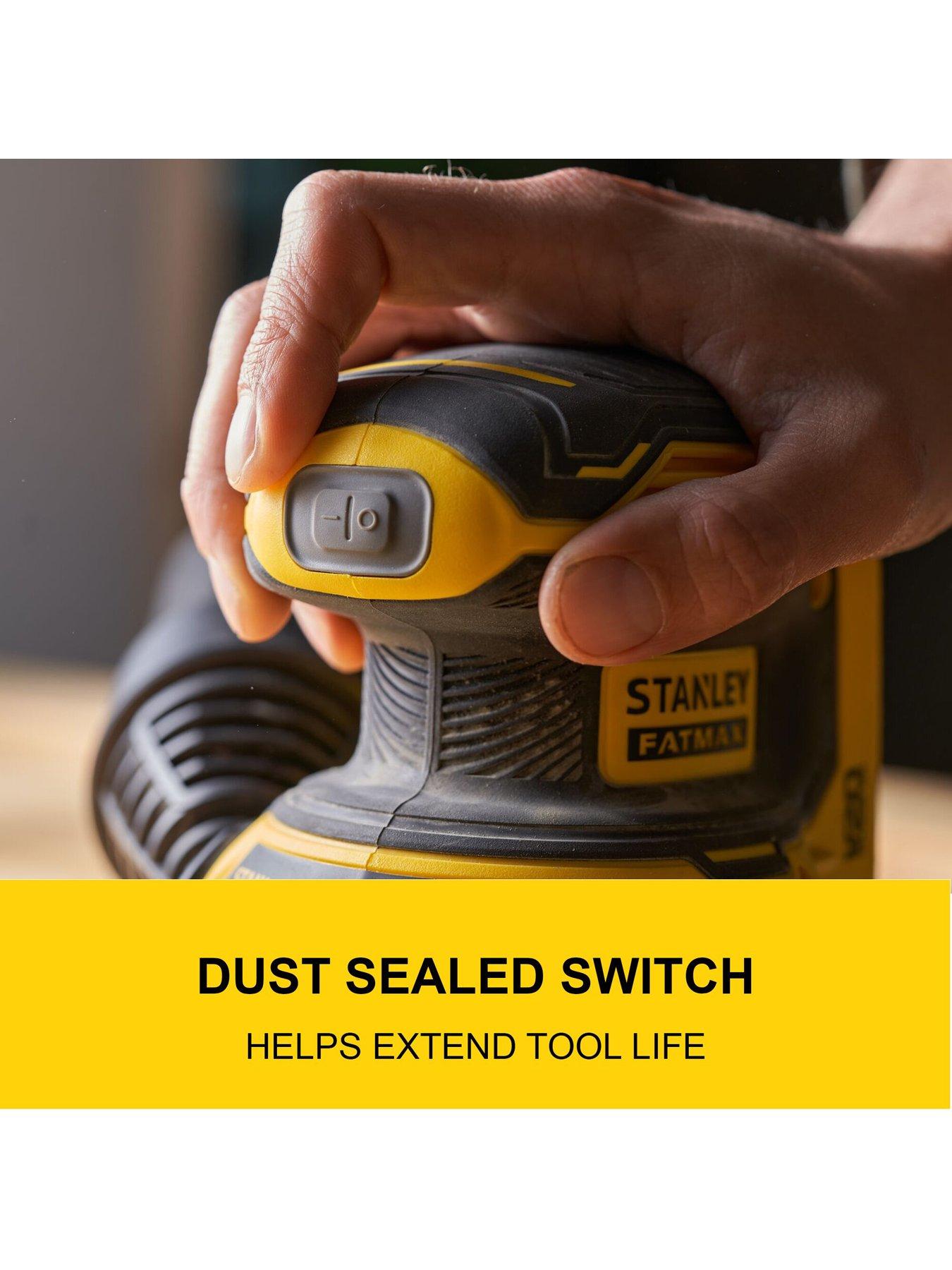 Image 5 of 7 of Stanley FatMax 18V STANLEY FATMAX V20 Cordless Random Orbit Sander (Tool Only) SFMCW220B-XJ