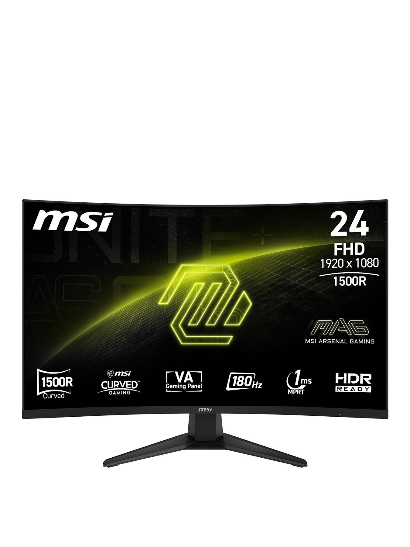 MSI MAG 244C 24-inch, Full HD, 180Hz, Adaptive Sync, Curved Gaming