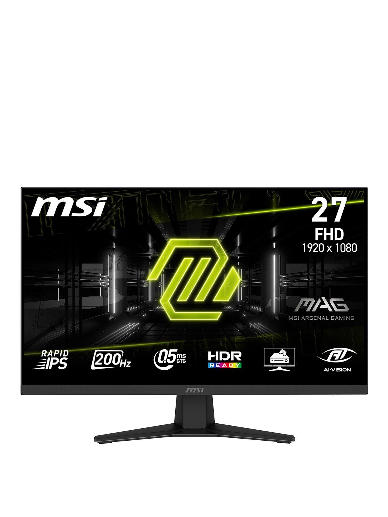 MSI MAG 274F 27-inch, Full HD, 200Hz, Rapid IPS, 0.5ms, Adaptive Sync Gaming Monitor