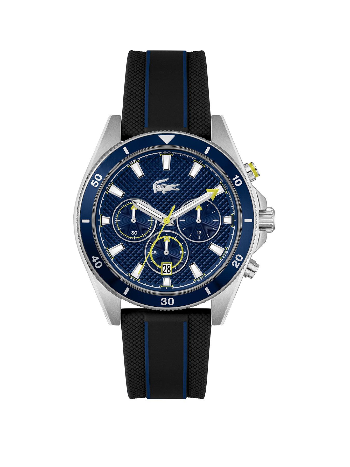  image of lacoste-mainsail-mens-watch-blue