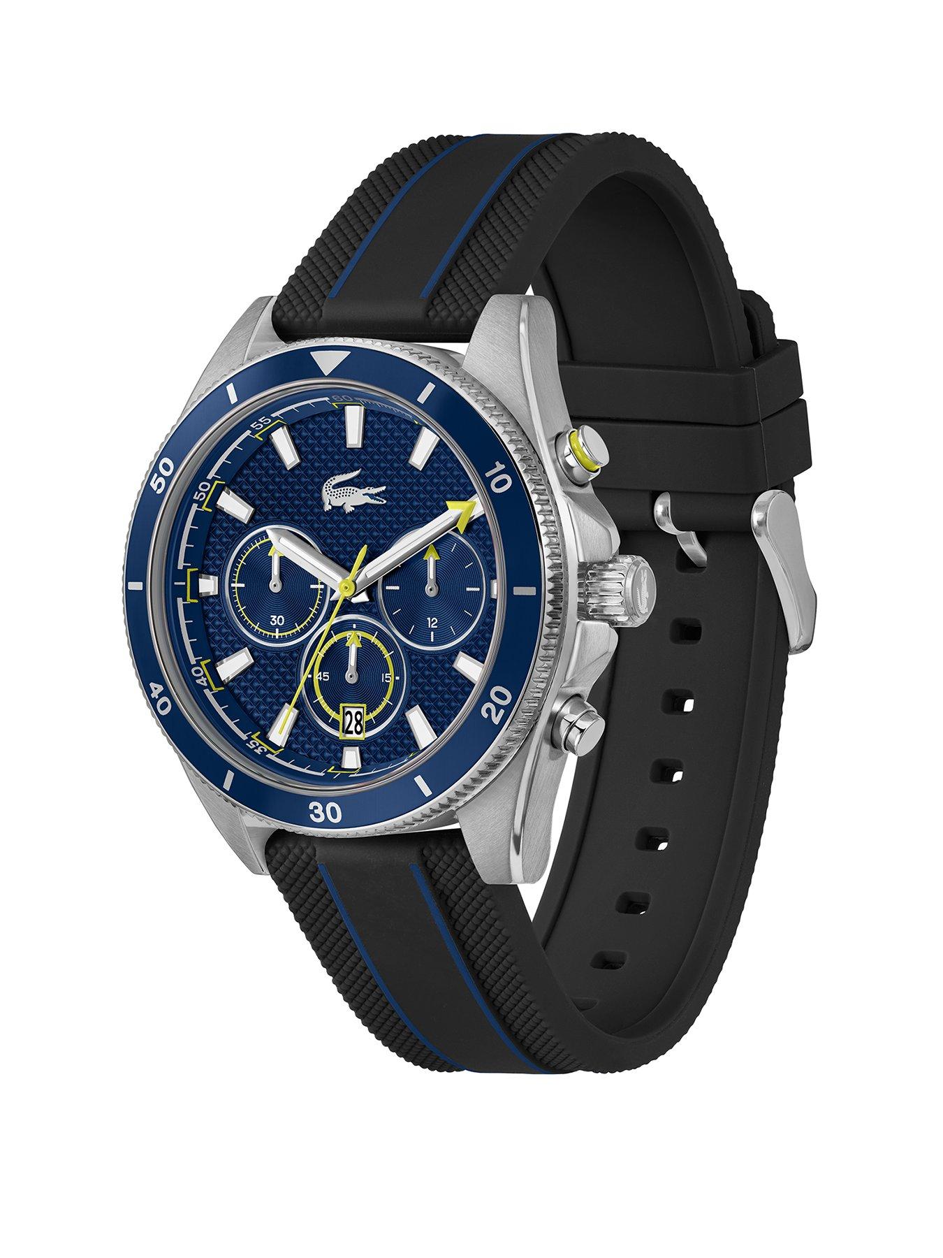  image of lacoste-mainsail-mens-watch-blue