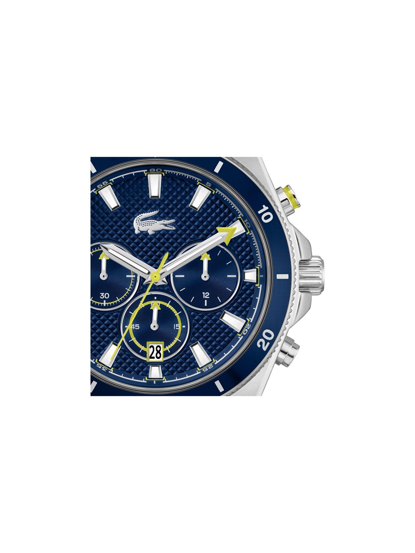  image of lacoste-mainsail-mens-watch-blue