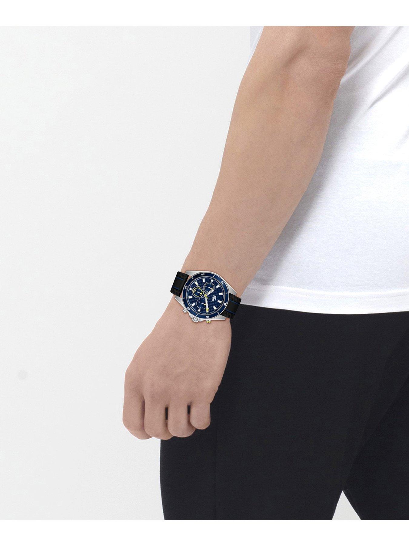  image of lacoste-mainsail-mens-watch-blue