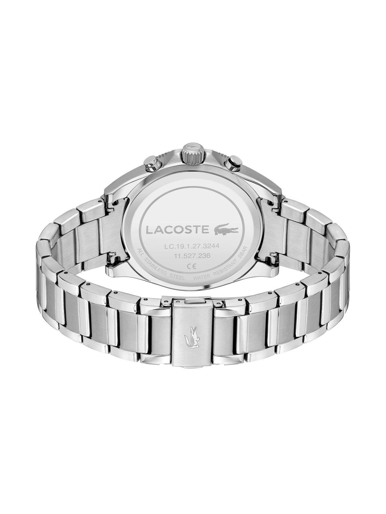  image of lacoste-mainsail-mens-watch-black-dial