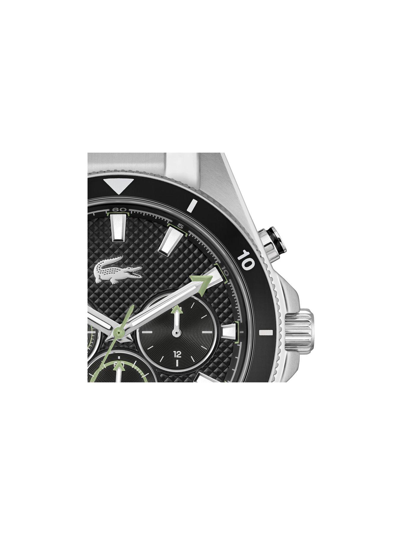  image of lacoste-mainsail-mens-watch-black-dial