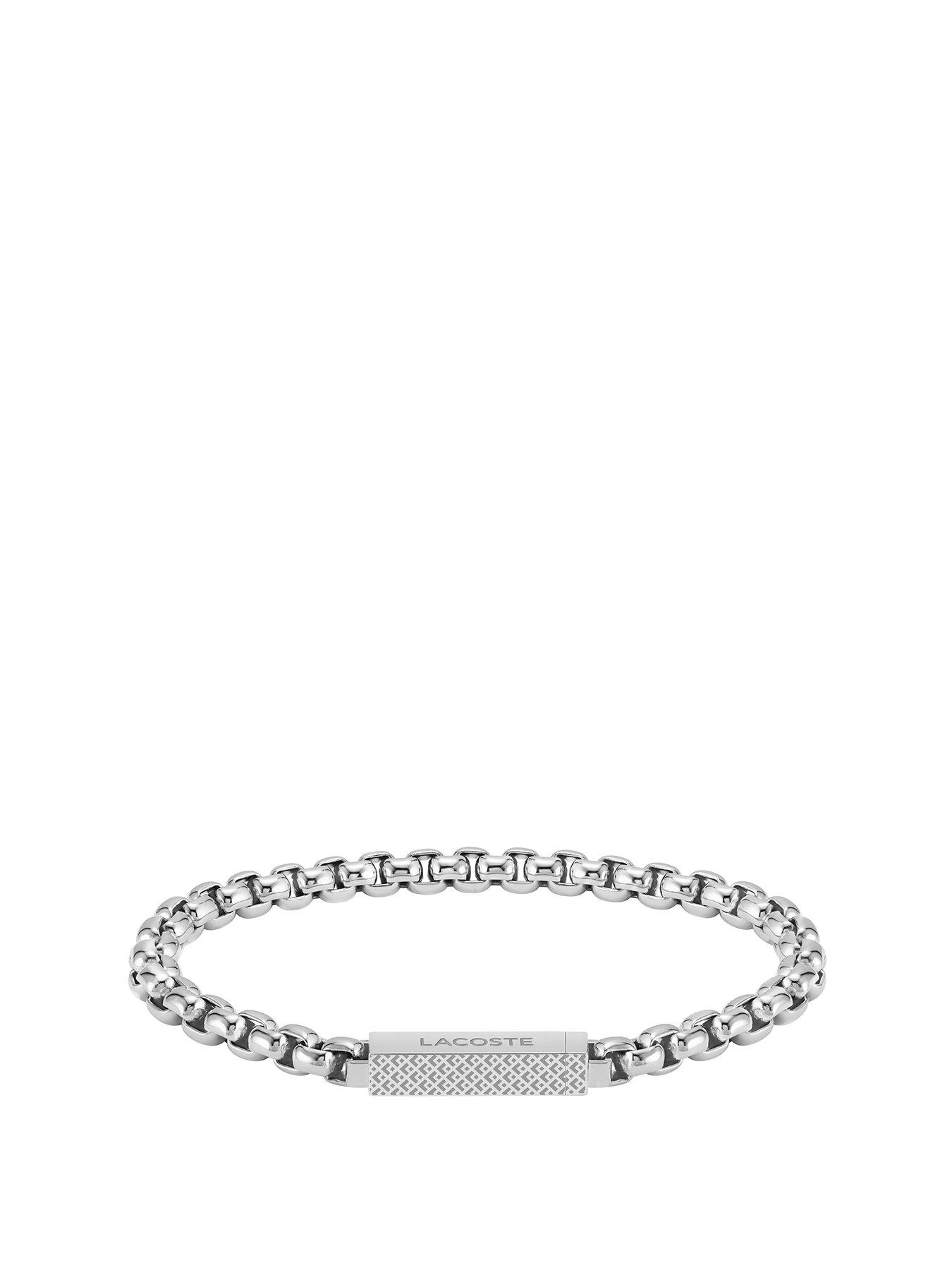 lacoste-lessential-mens-bracelet-silver