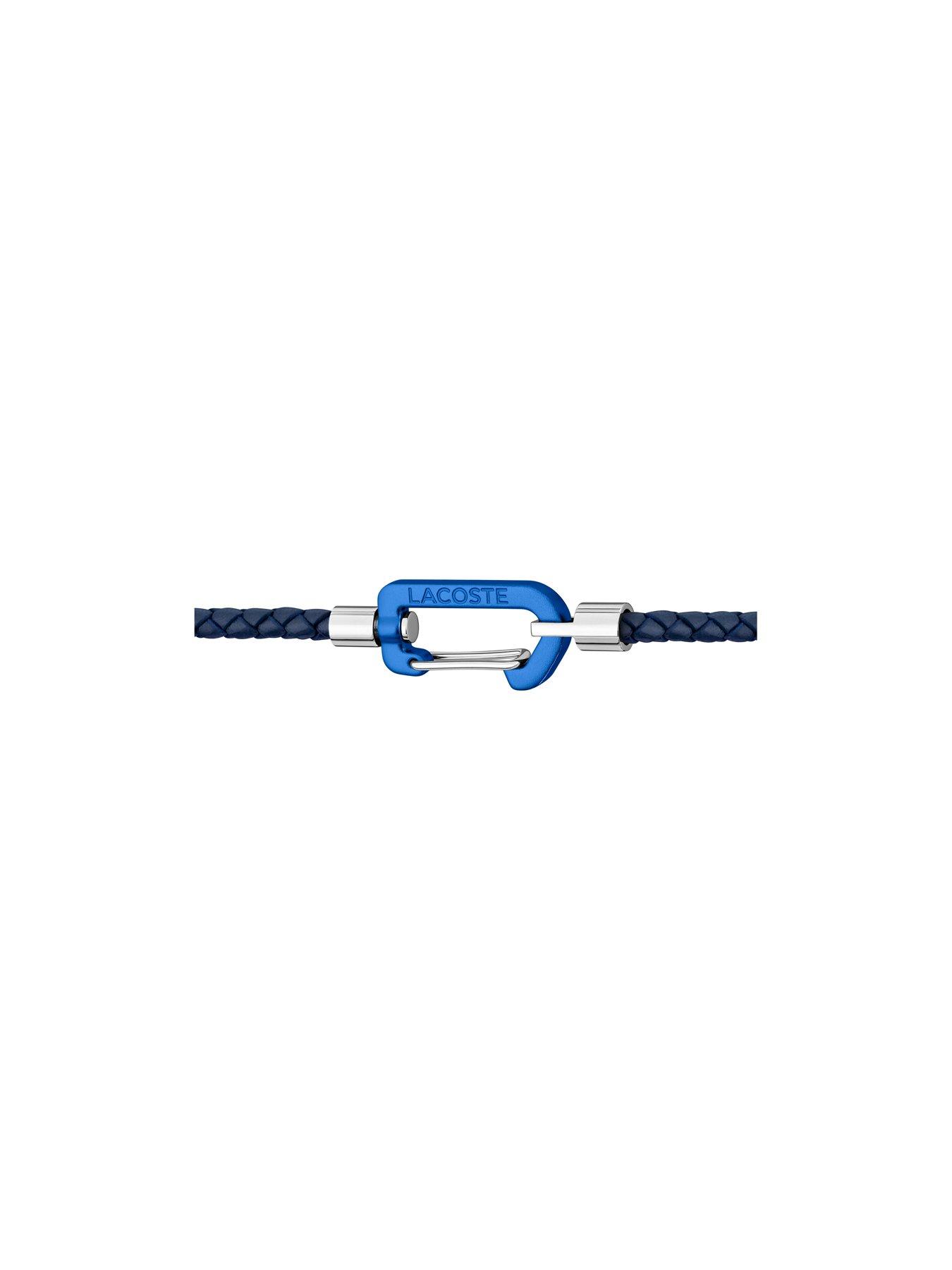  image of lacoste-matt-mens-bracelet-blue