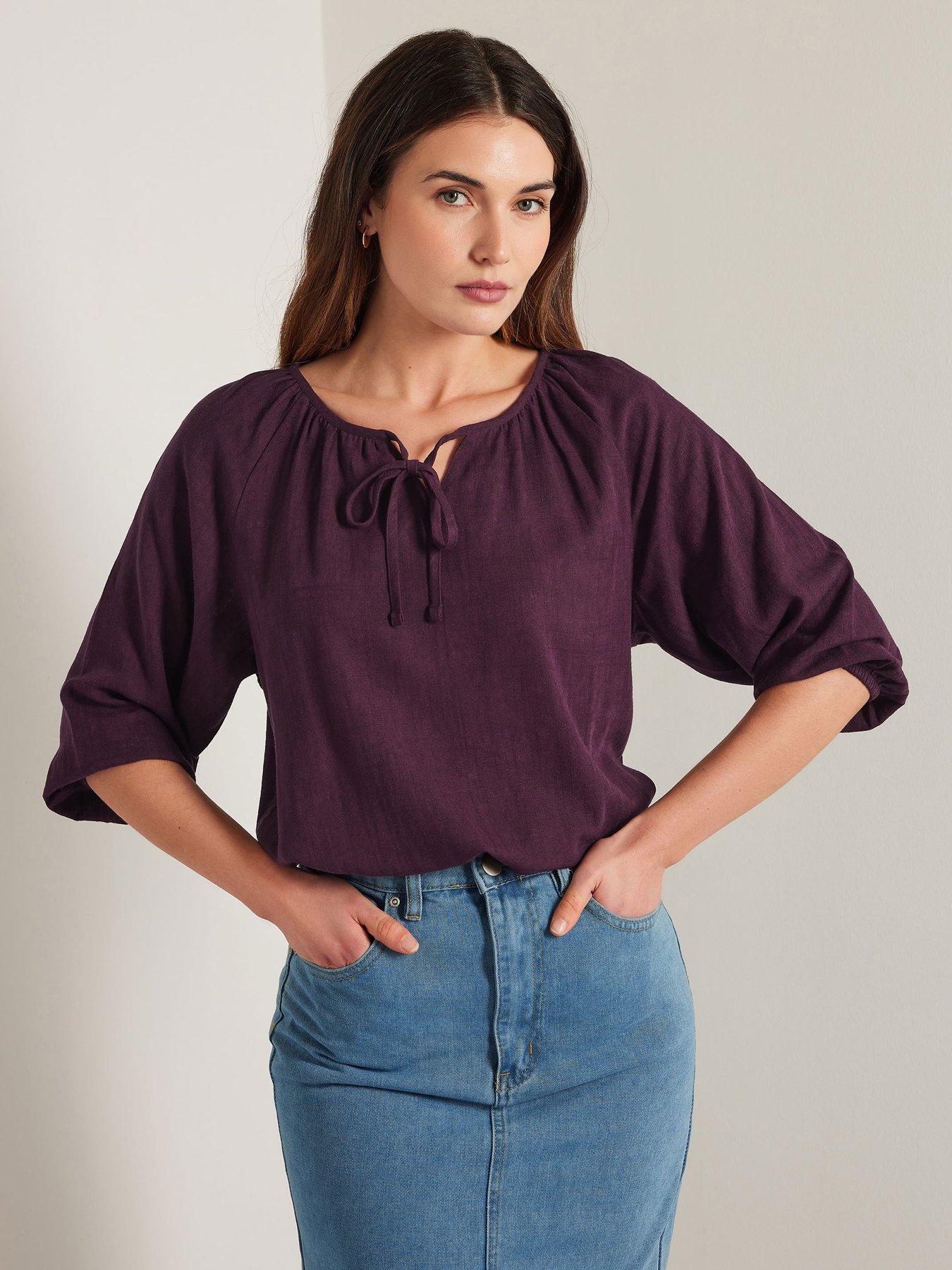undefined Tall Gypsy Linen Top