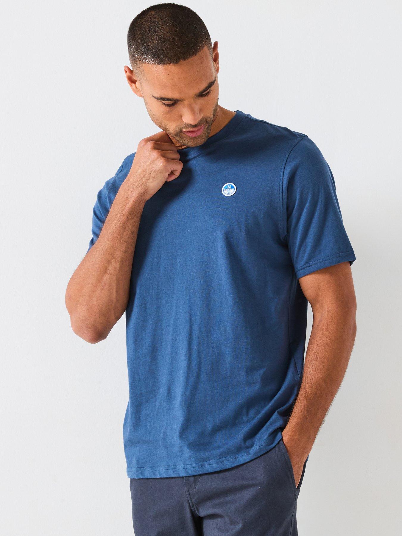 North Sails Basic Crew Neck T-Shirt - Dark Wash