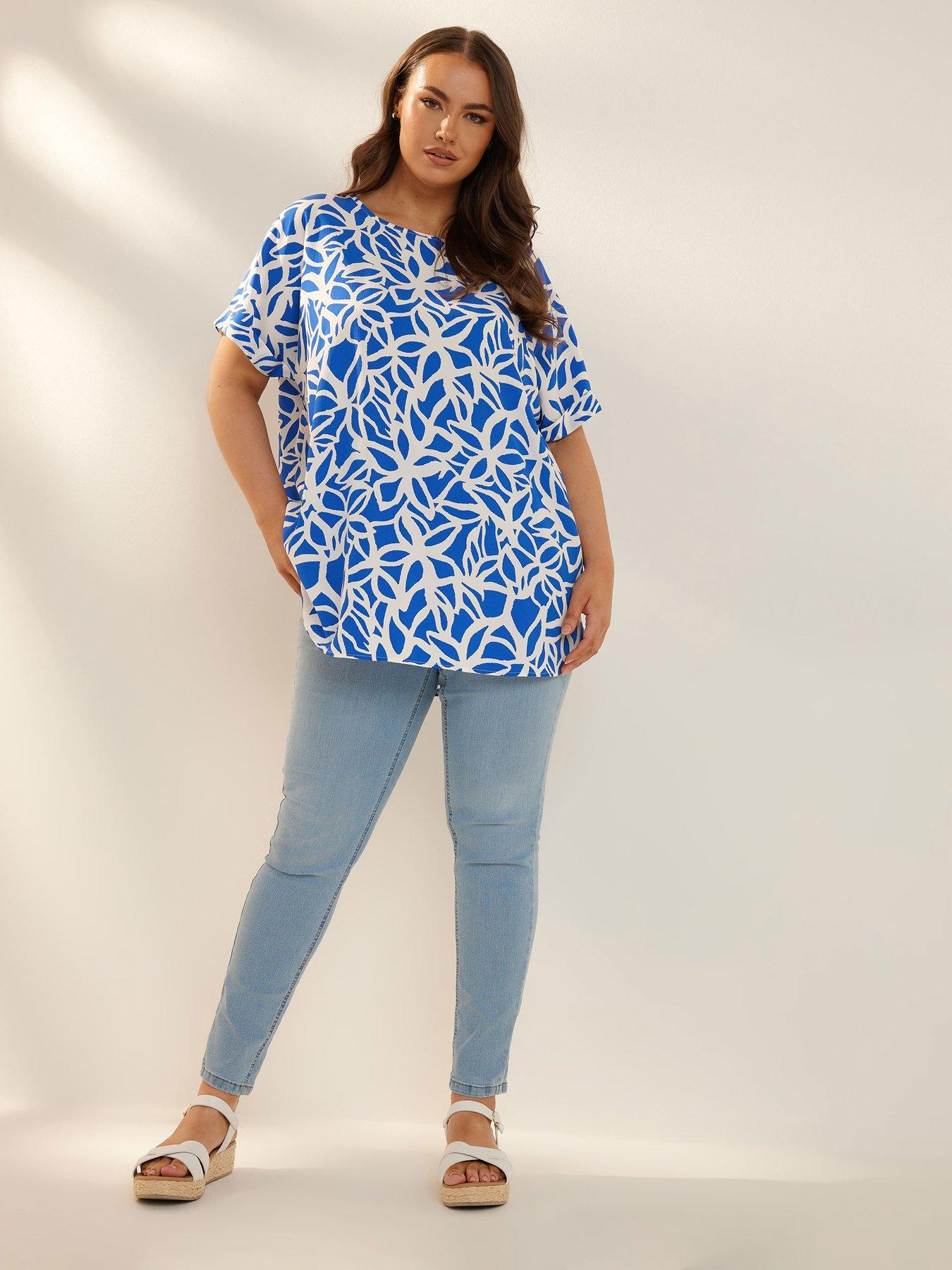  image of yours-curve-short-sleeve-boxy-top