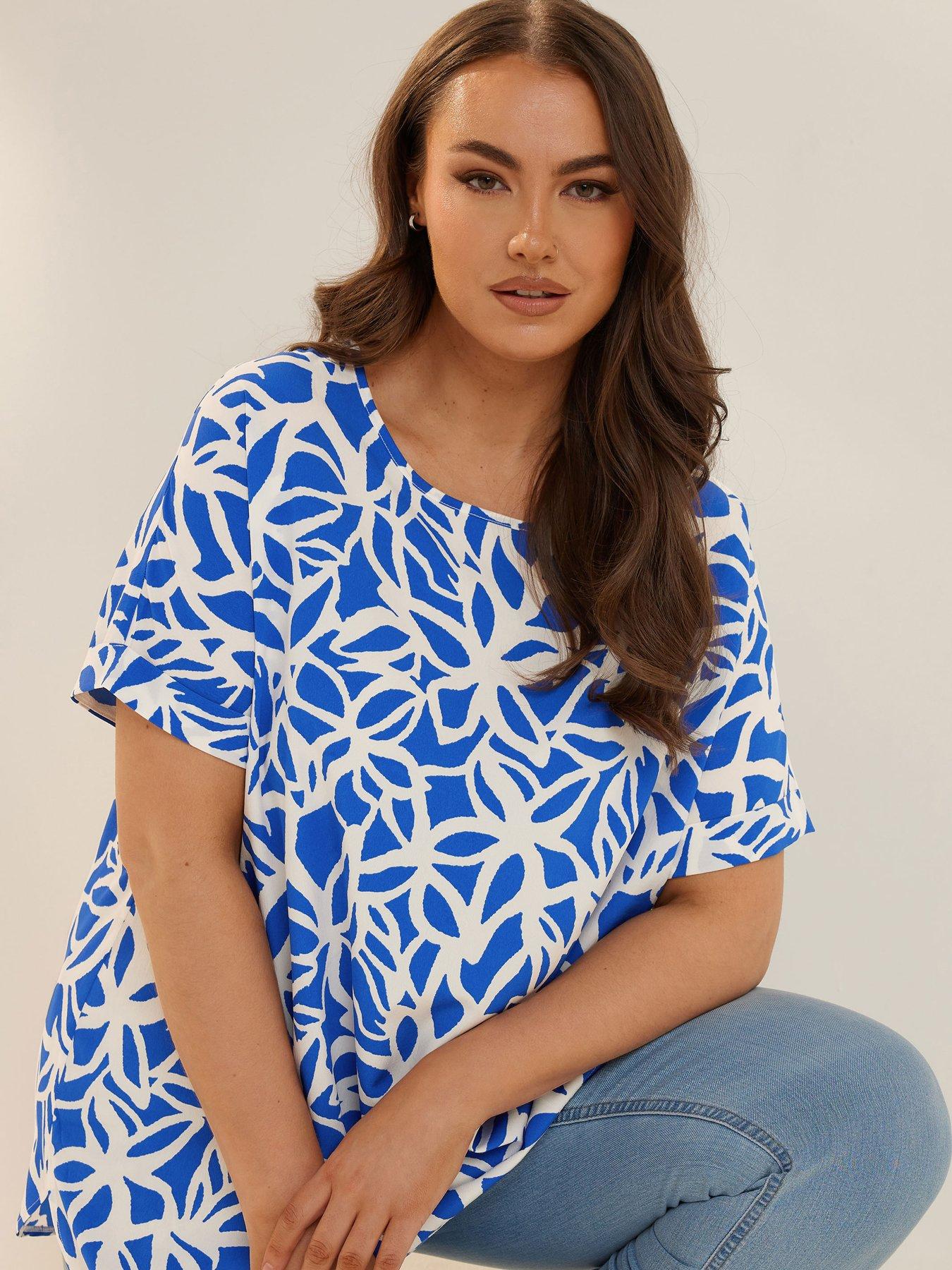  image of yours-curve-short-sleeve-boxy-top