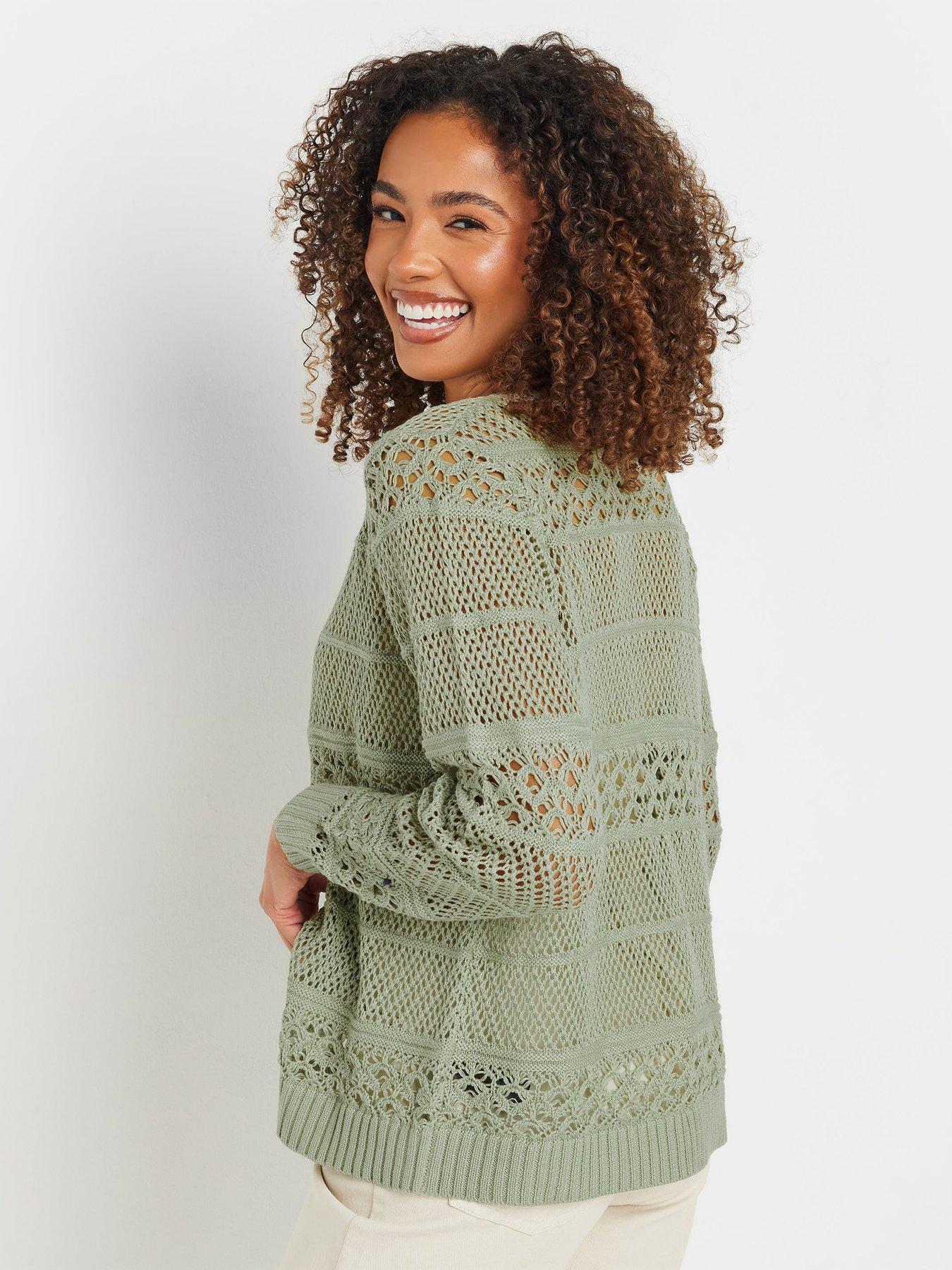  image of mco-edge-to-edge-crochet-cardigan